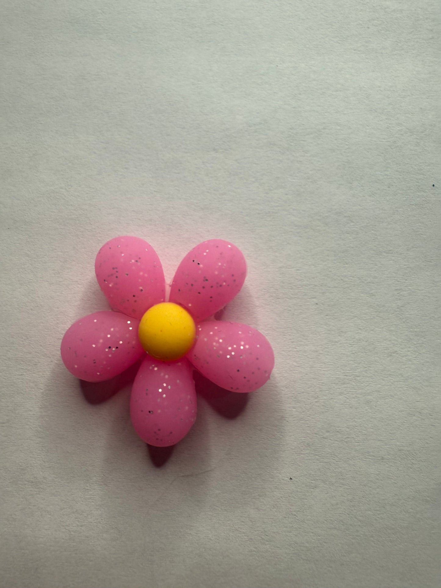 Focal 3d pink flower