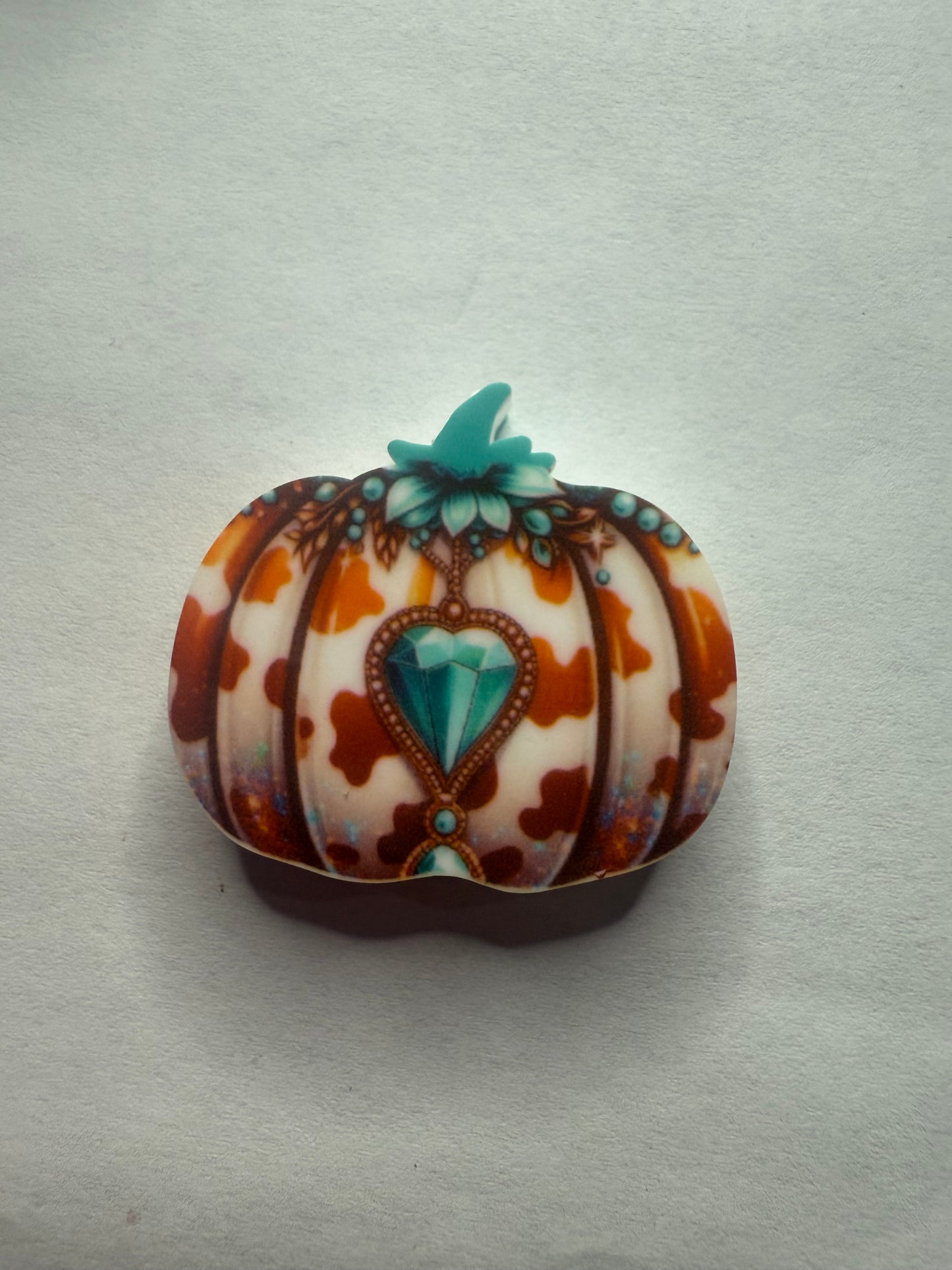 Focal 2d Pumpkin with jewels
