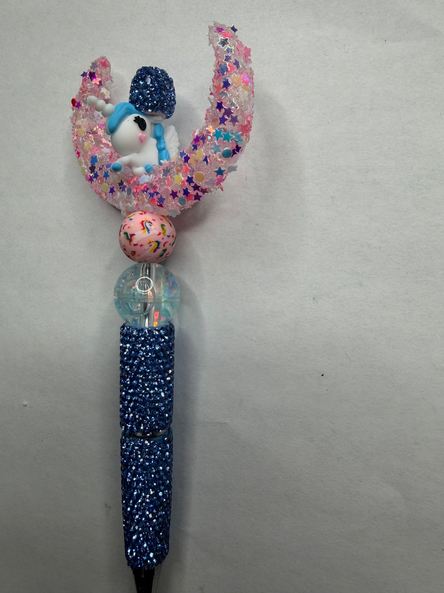 Premade ready to ship Unicorn and moon pen