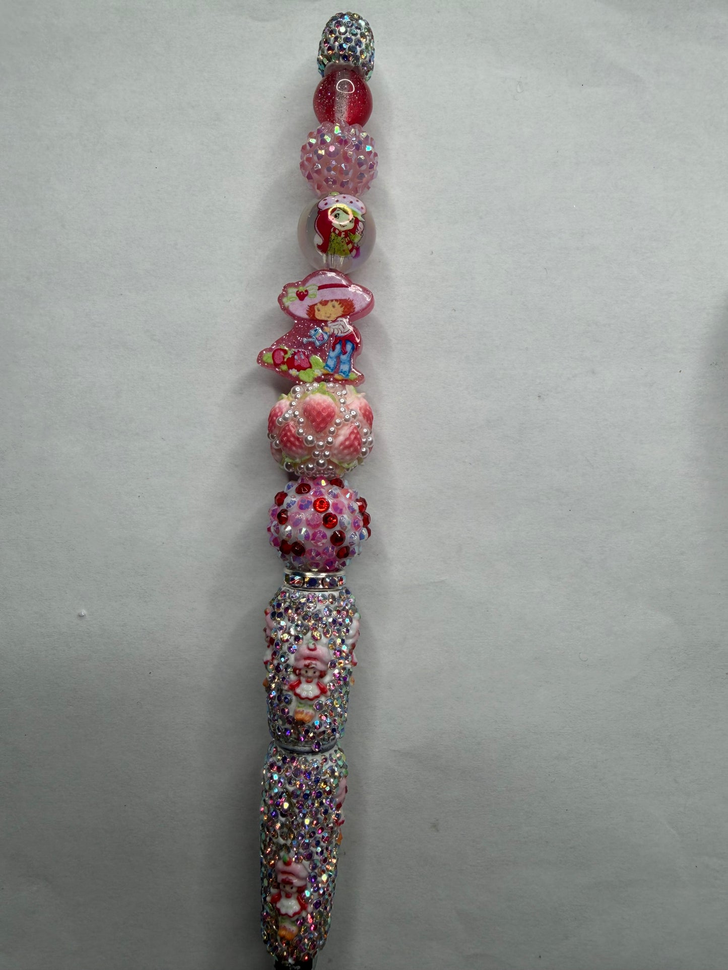 Premade ready to ship strawberry shortcake pen