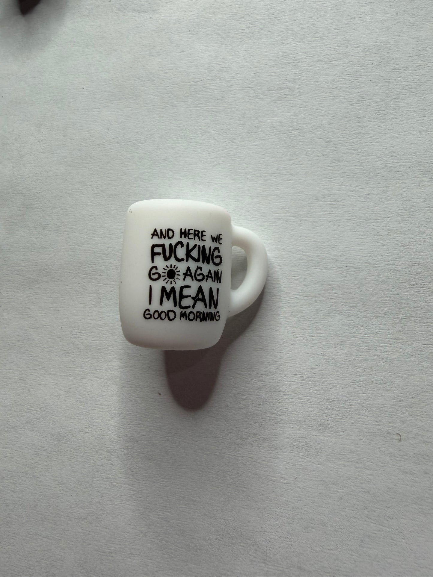 Focal 3d coffee cup here we fucking go again I mean good morning