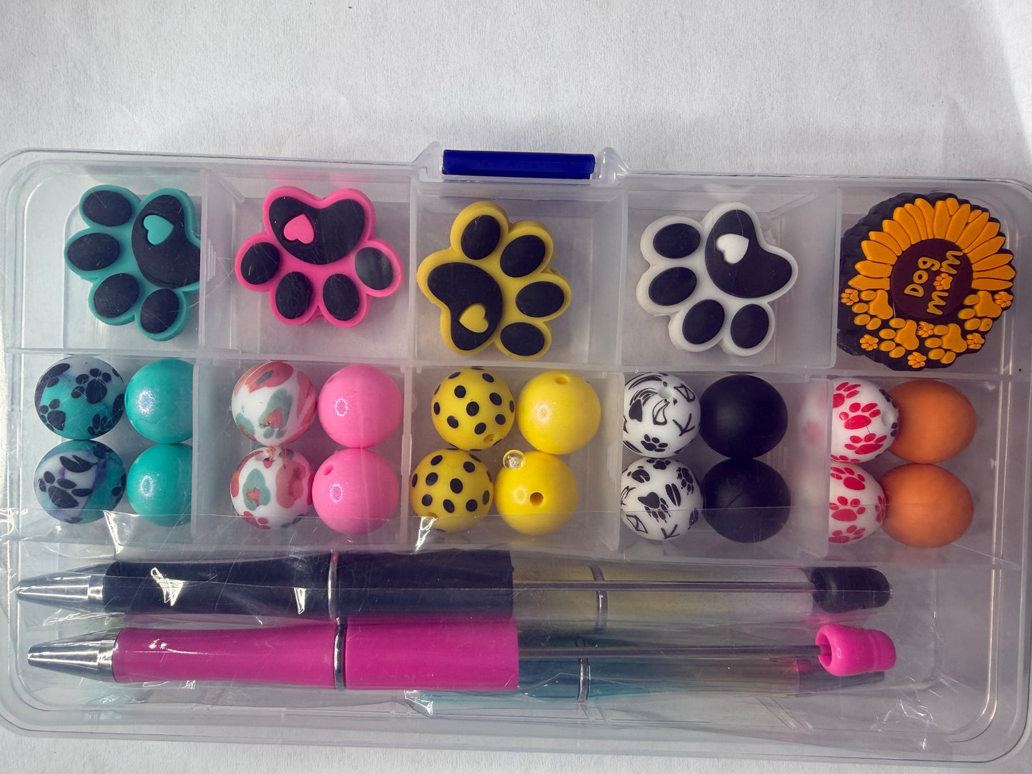 Pen/keychain boxes Dog theme