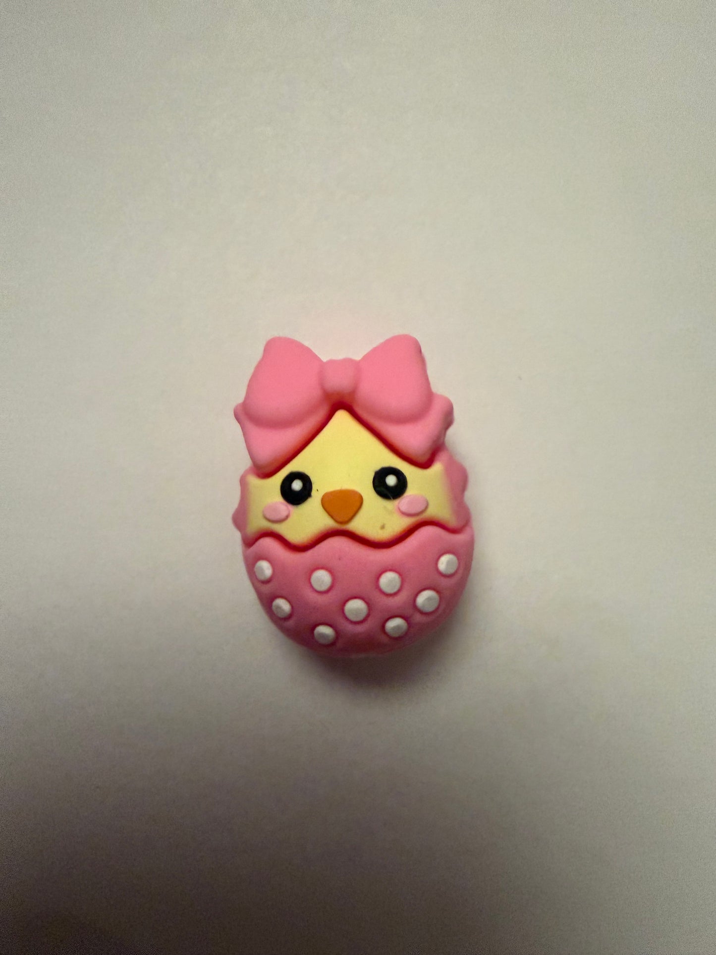 Focal 3d Easter chick in egg with bow