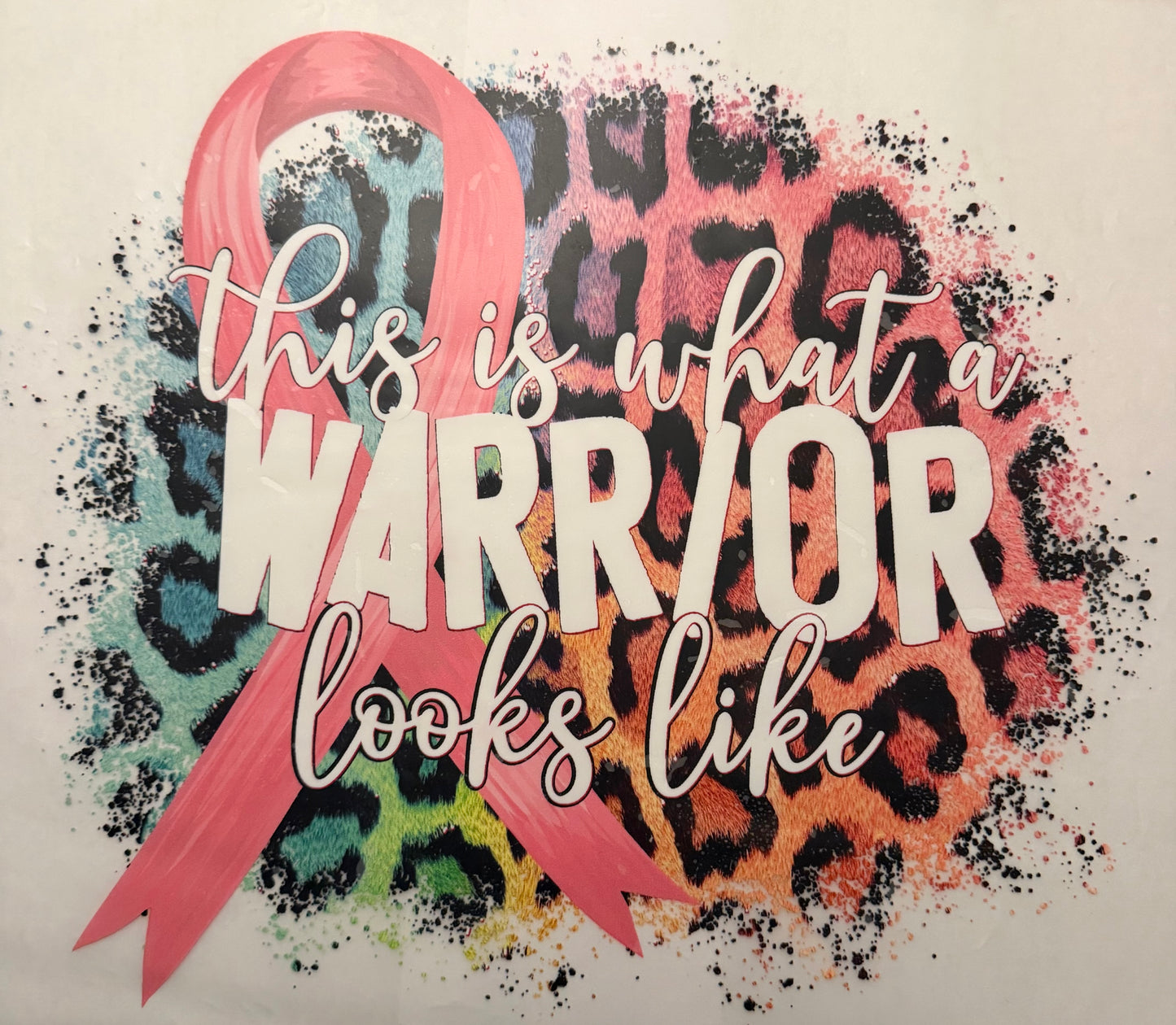 custom dtf prints This is what a warrior looks like breast cancer awareness