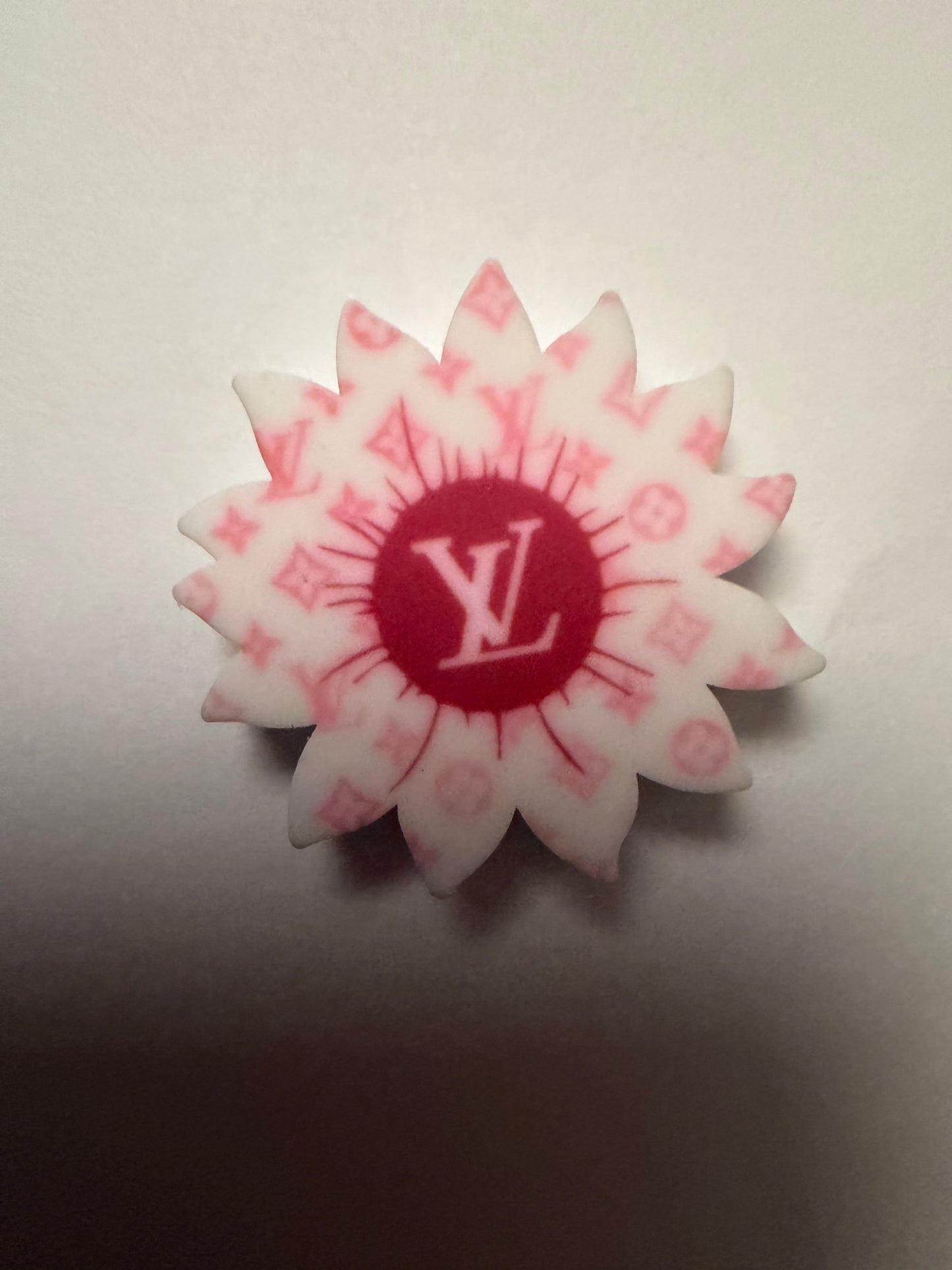 Focal 2d lv pink sunflower