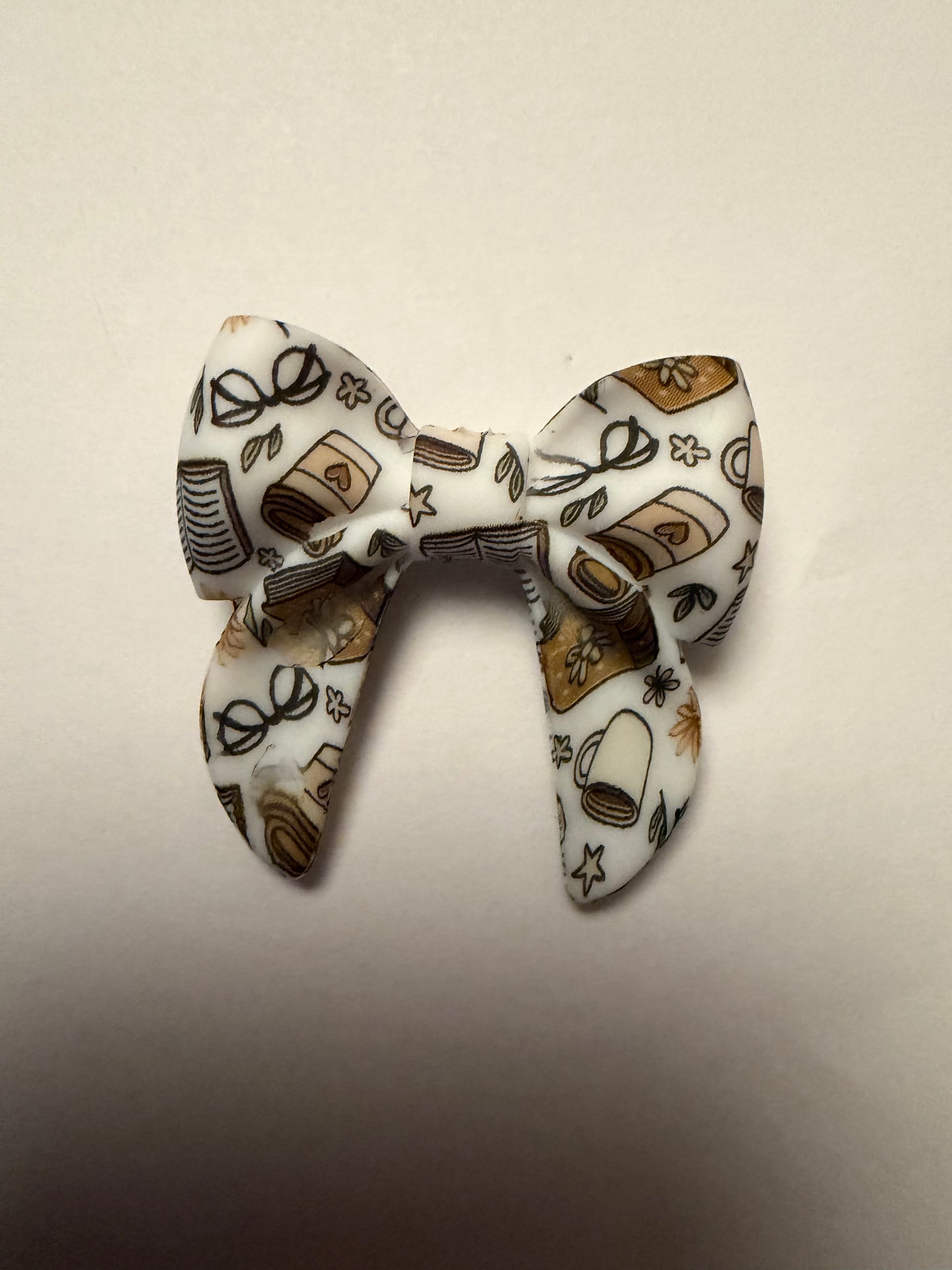Focal 3d bow coffee book theme