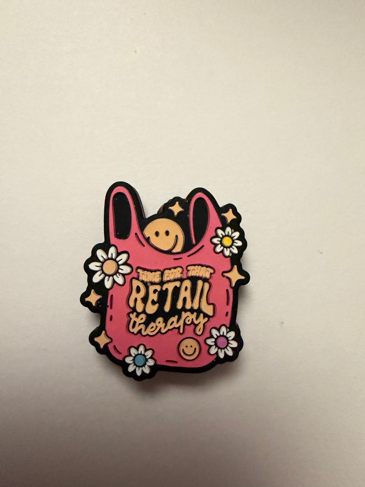Focal 2d time for retail therapy shopping bag
