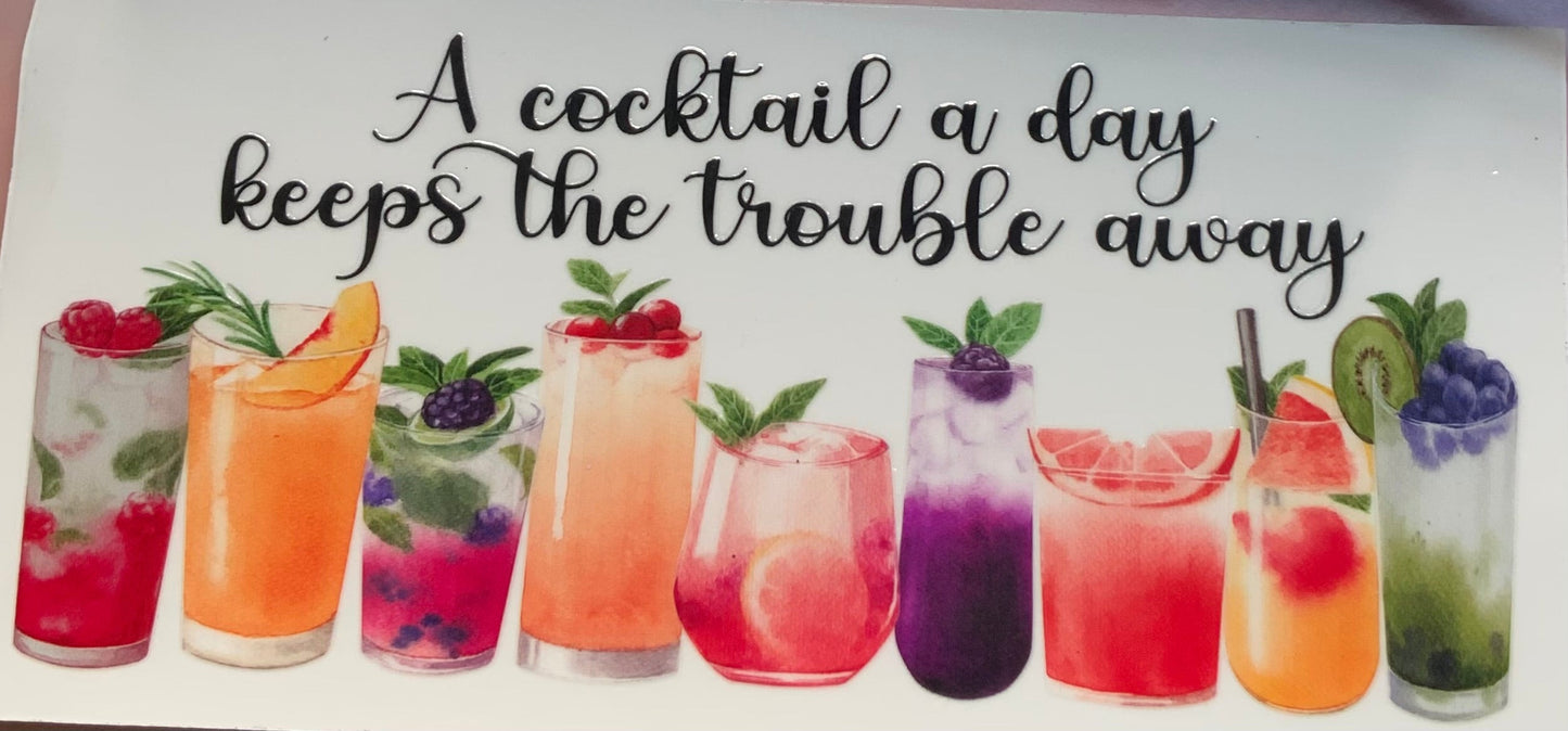 uvdtf transfer wrap drinks cocktails summer