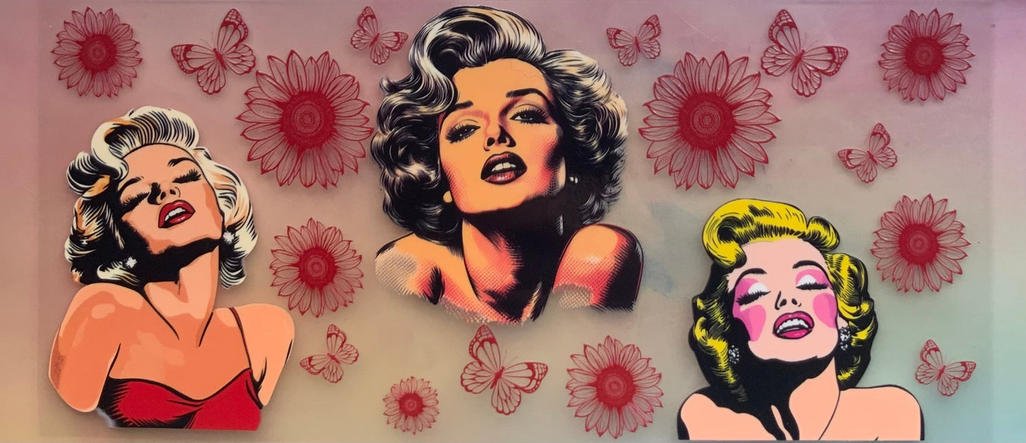 uvdtf transfer wrap Marilyn Monroe