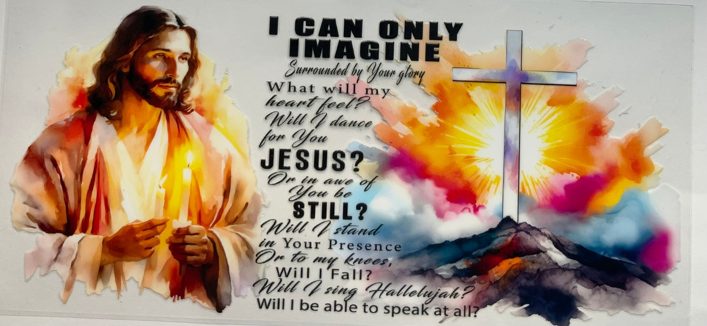 uvdtf transfer wrap faith cross