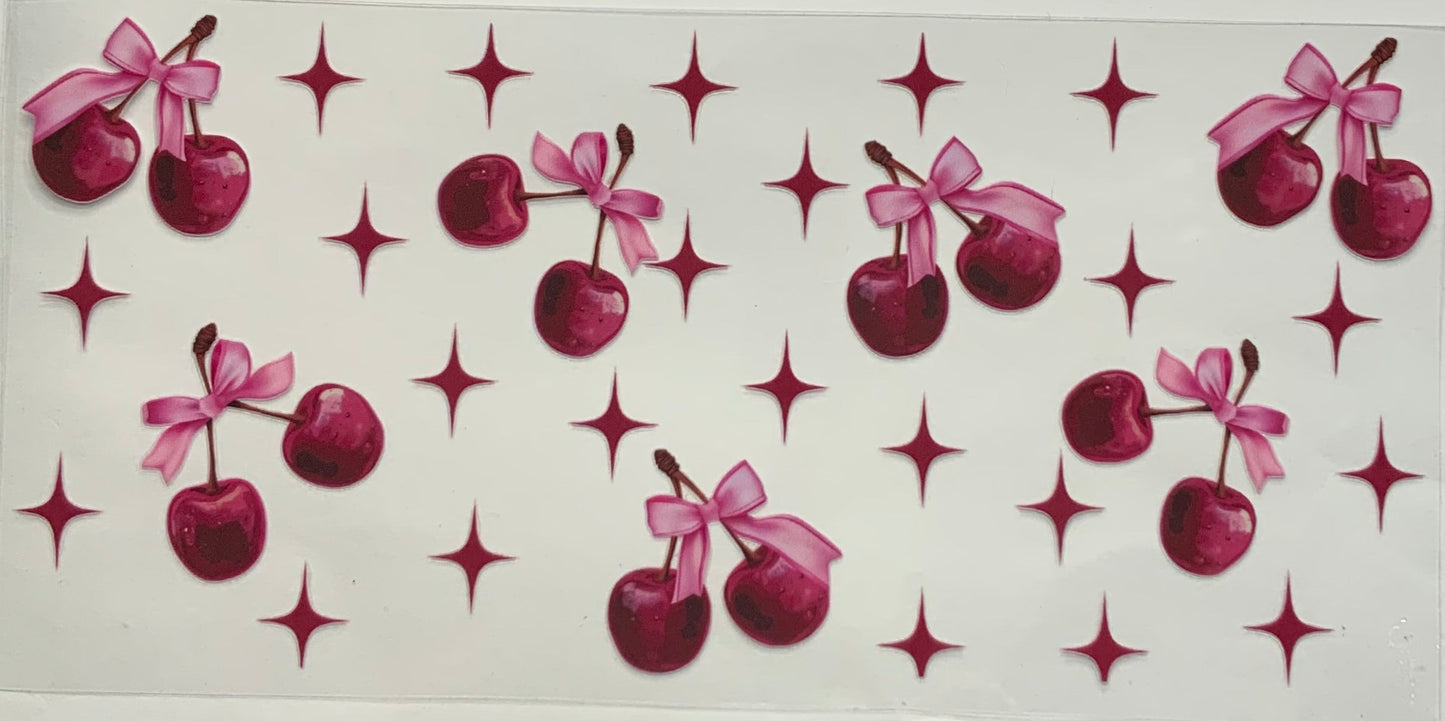 uvdtf transfer wrap cherrys