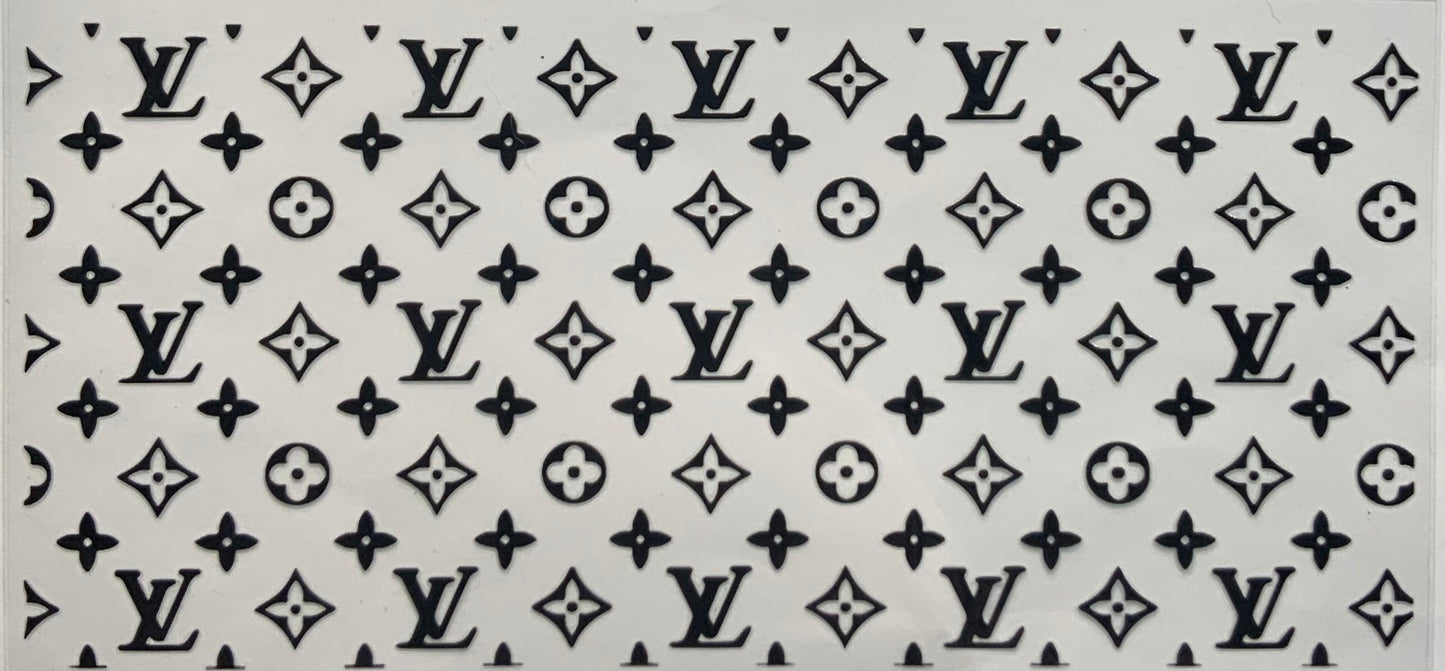 uvdtf transfer wrap lv black