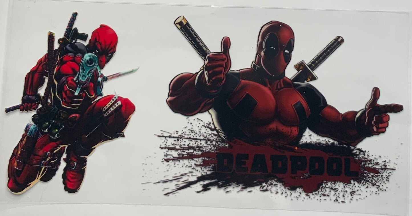 uvdtf transfer wrap dead pool