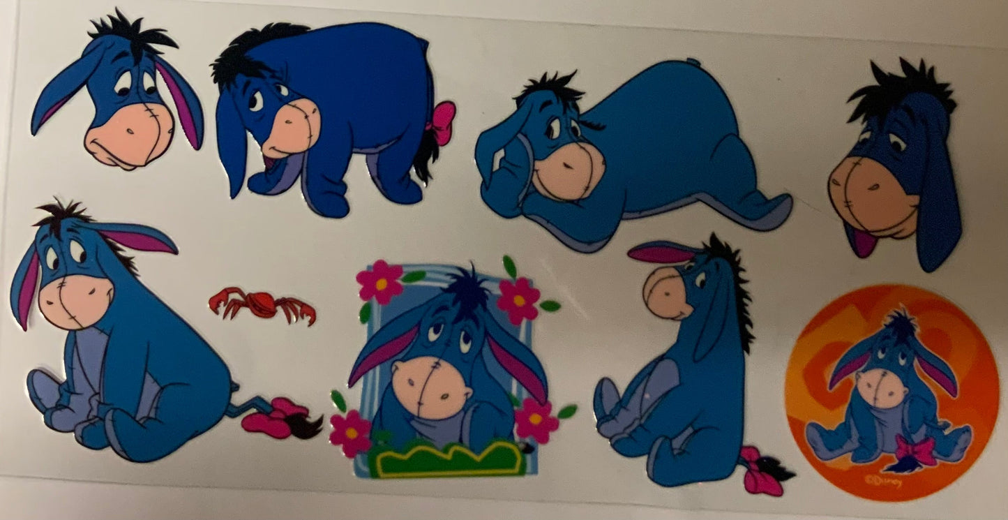 uvdtf transfer wrap. Eeyore.