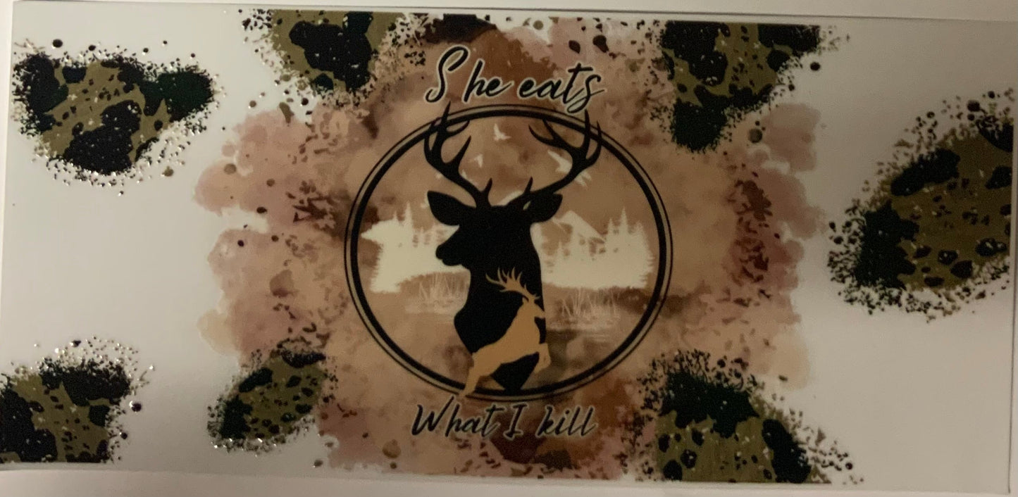 uvdtf transfer wrap hunting deer him