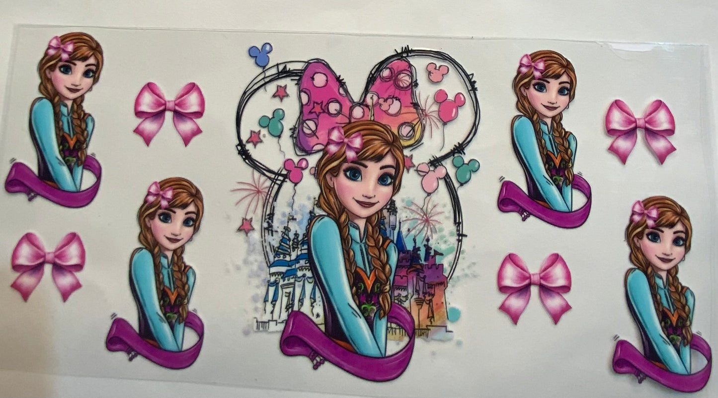 uvdtf transfer wrap frozen Anna