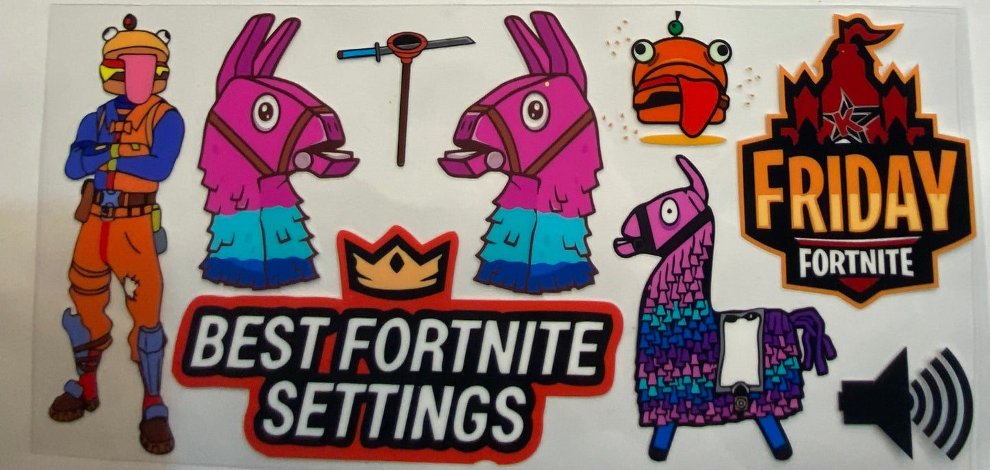 uvdtf transfer wrap Fortnite best settings