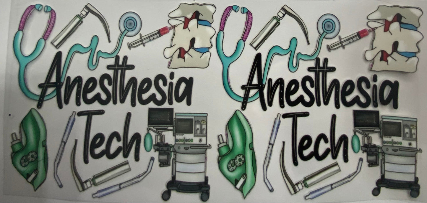 Cup wraps uvdtf anesthesia tech nursing hospitals work