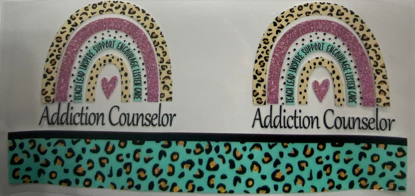 Cup wraps uvdtf Addiction counselor