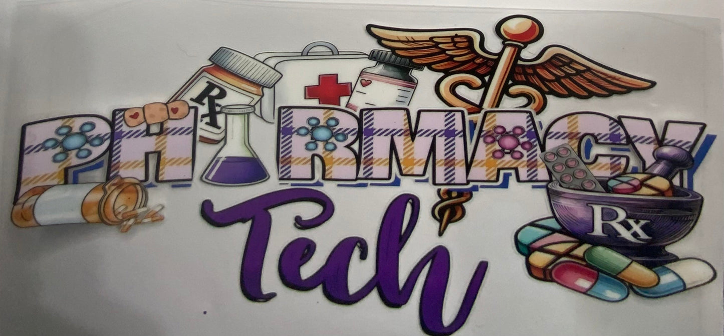 Cup wraps uvdtf pharmacy tech