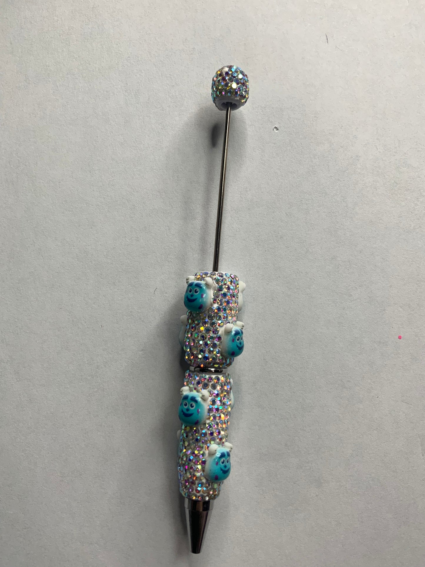 Beadable pens just the pen Silver rhinestone sully