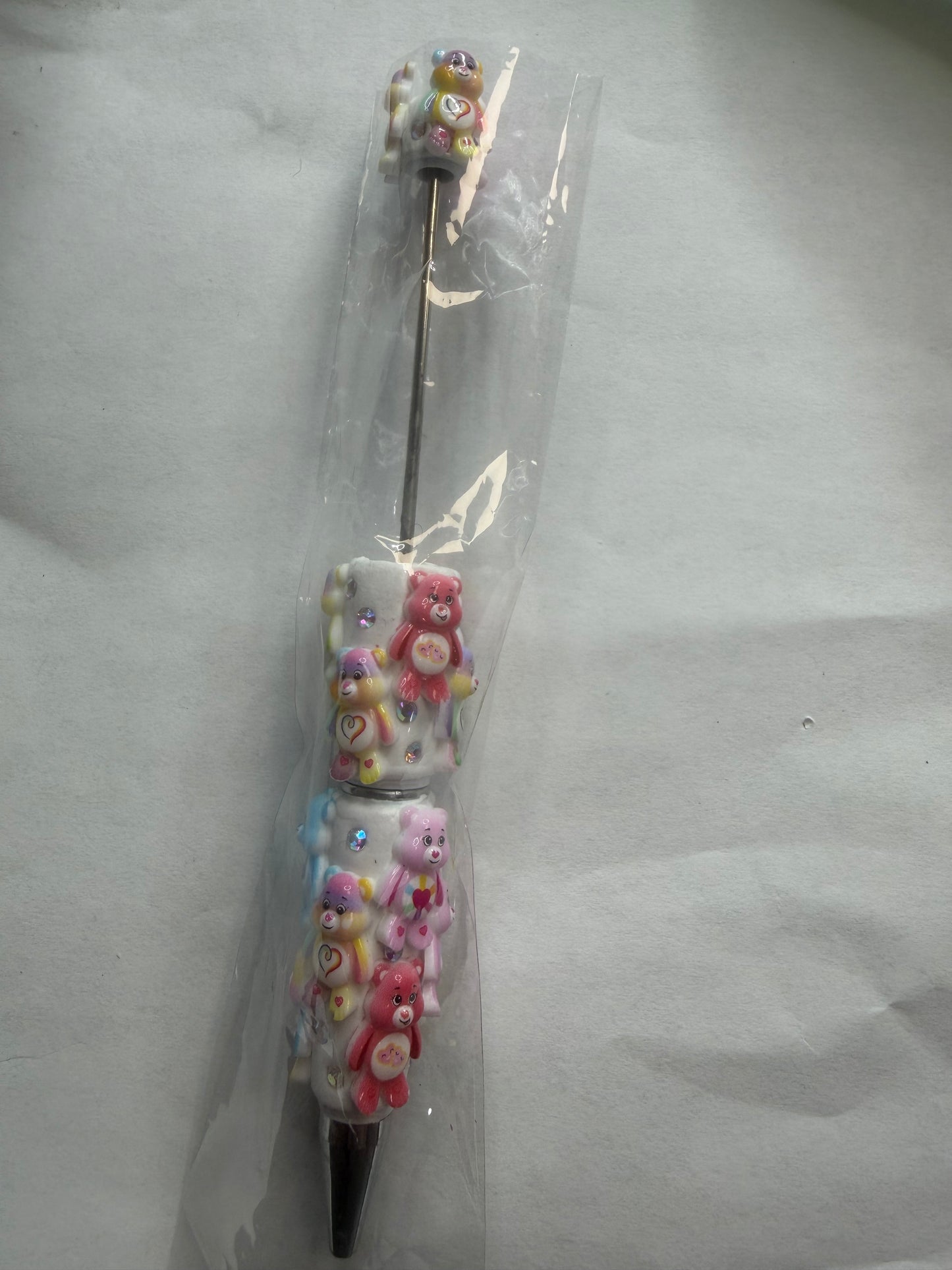 Beadable pens just the pen Rainbow carebears