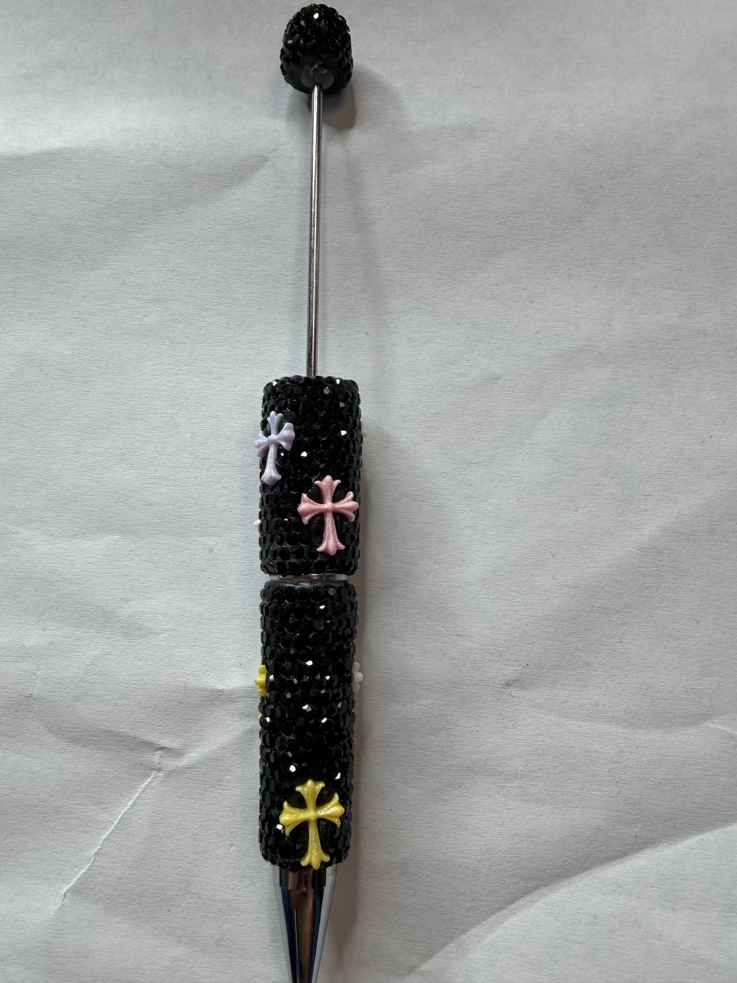 Beadable pens just the pen Black cross