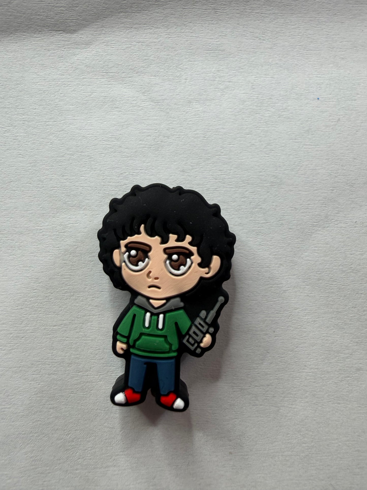 Focal 2d stranger things boy with green shirt