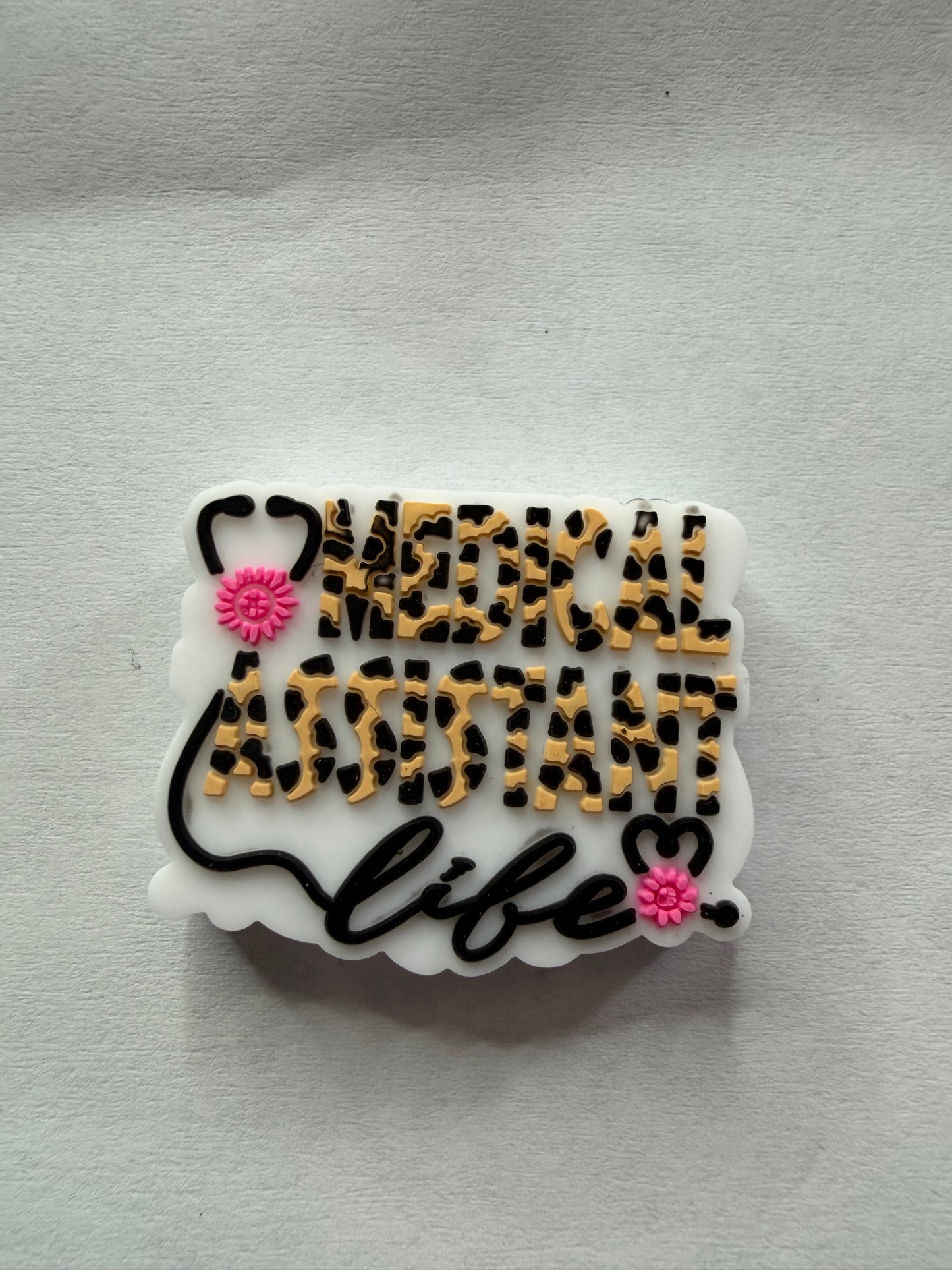 Focal 2d medical assistant, life, leopard print