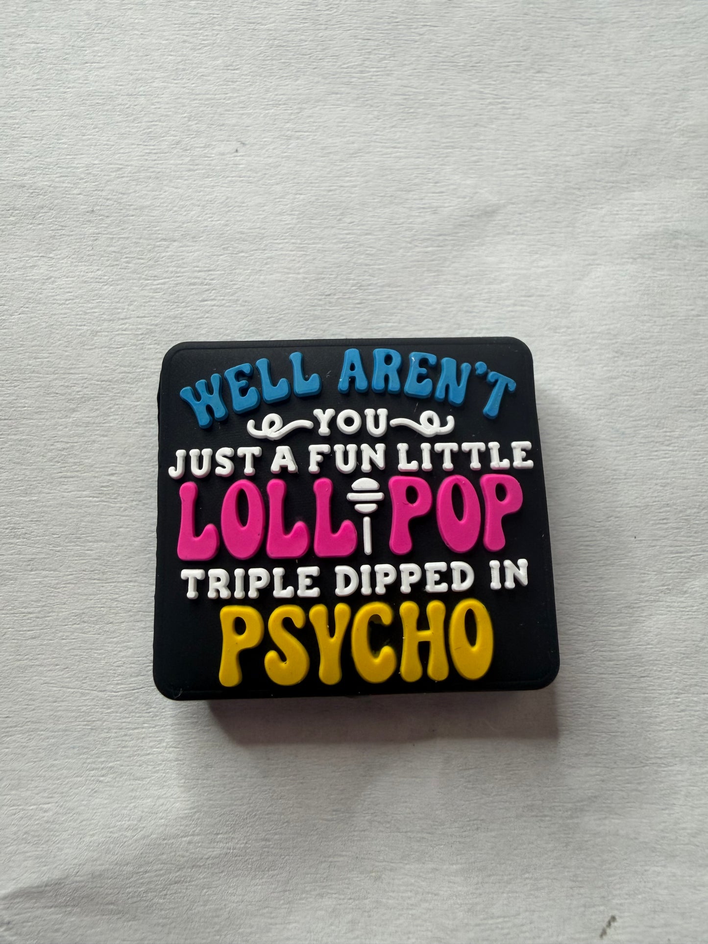 Focal 2d Lollipop tripled dipped in psycho