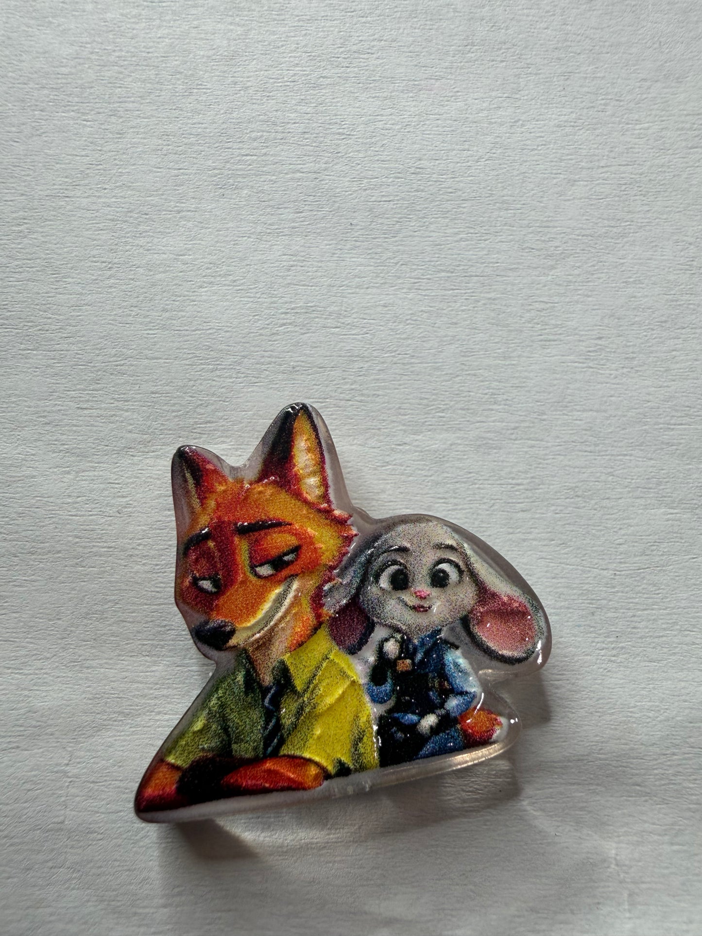 Acrylic focal Zootopia
