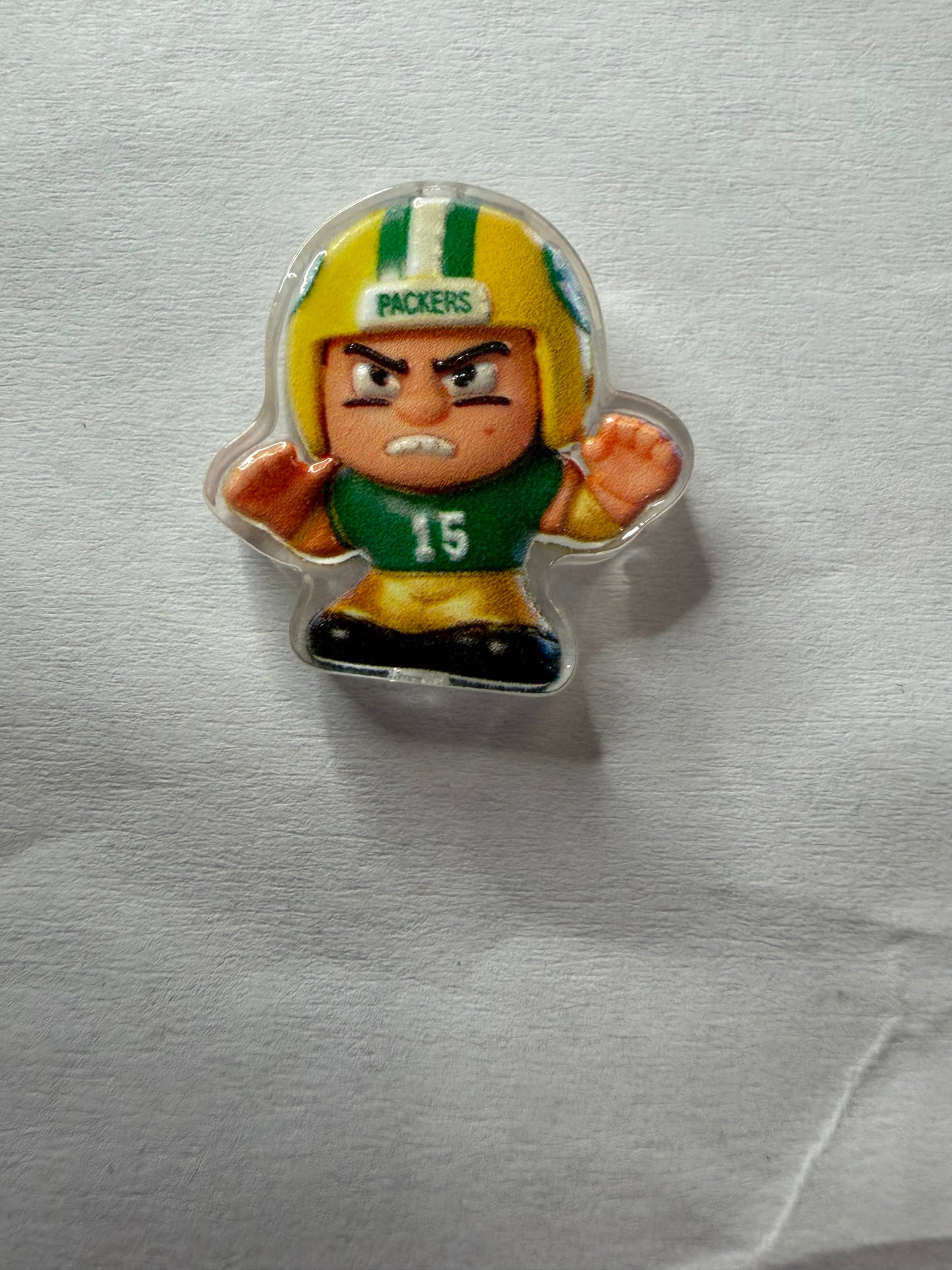 Acrylic Focal Football guy packers