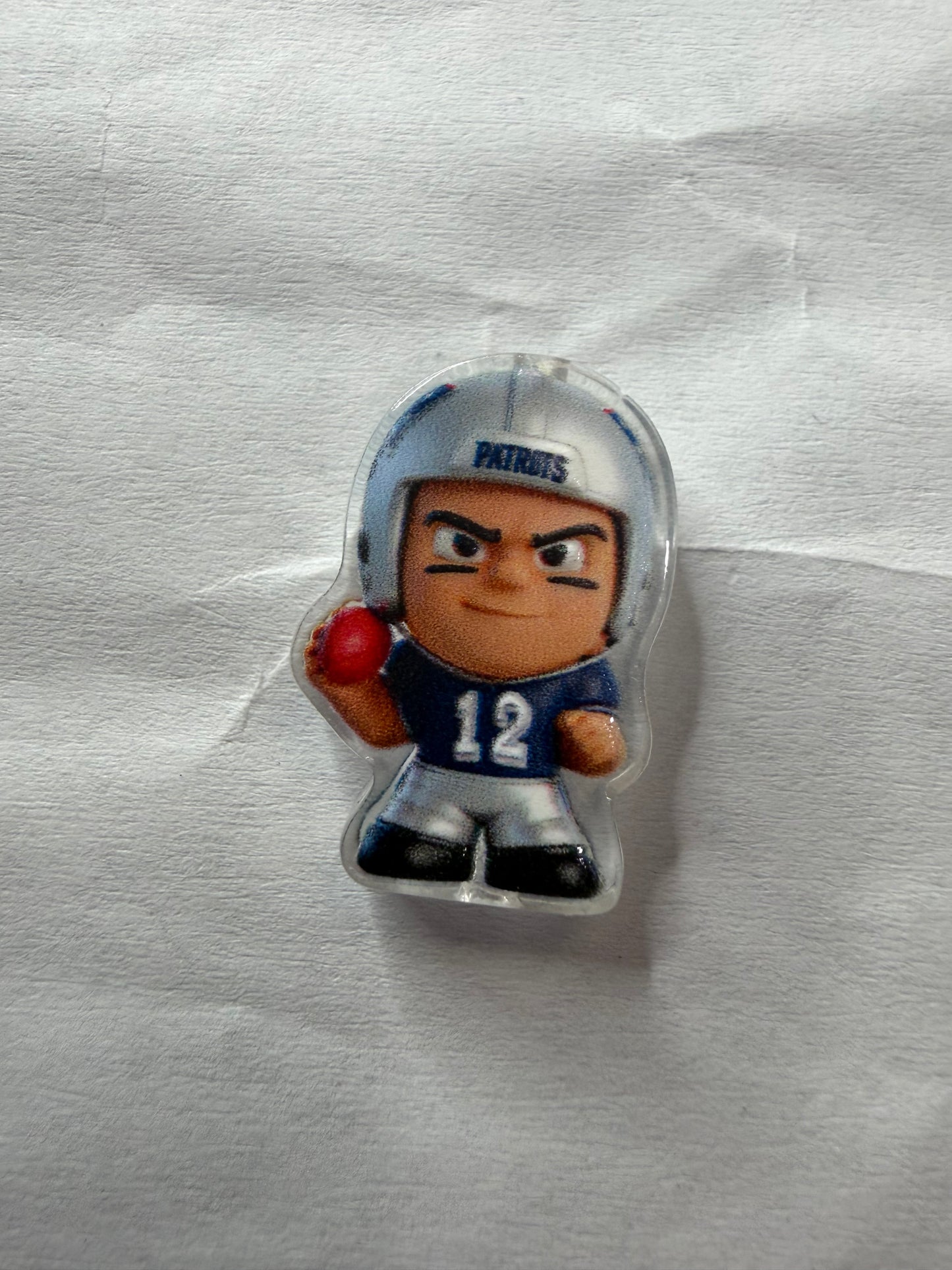 Acrylic Focal Football guy patriots