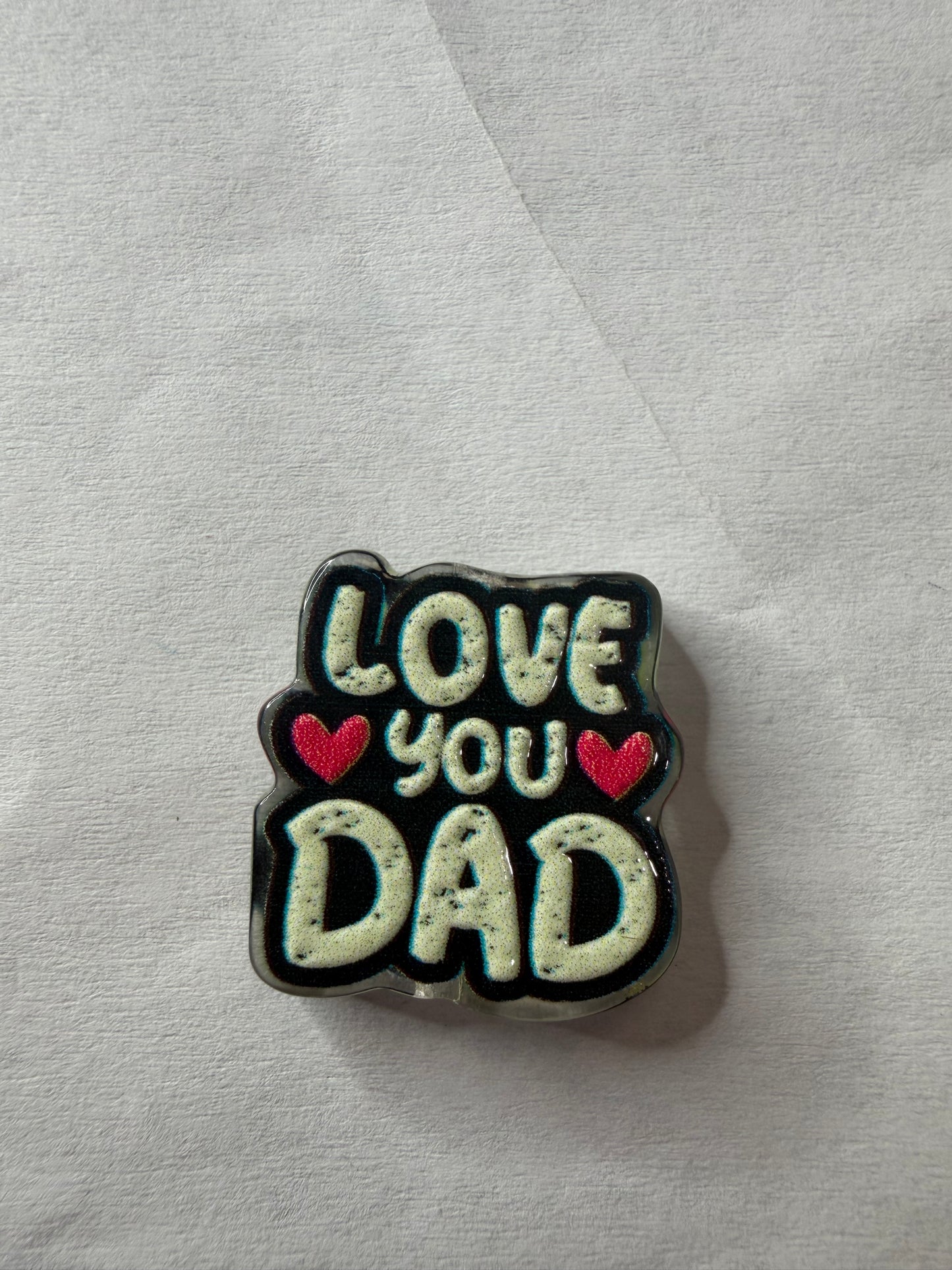 Acrylic Focal Love you dad