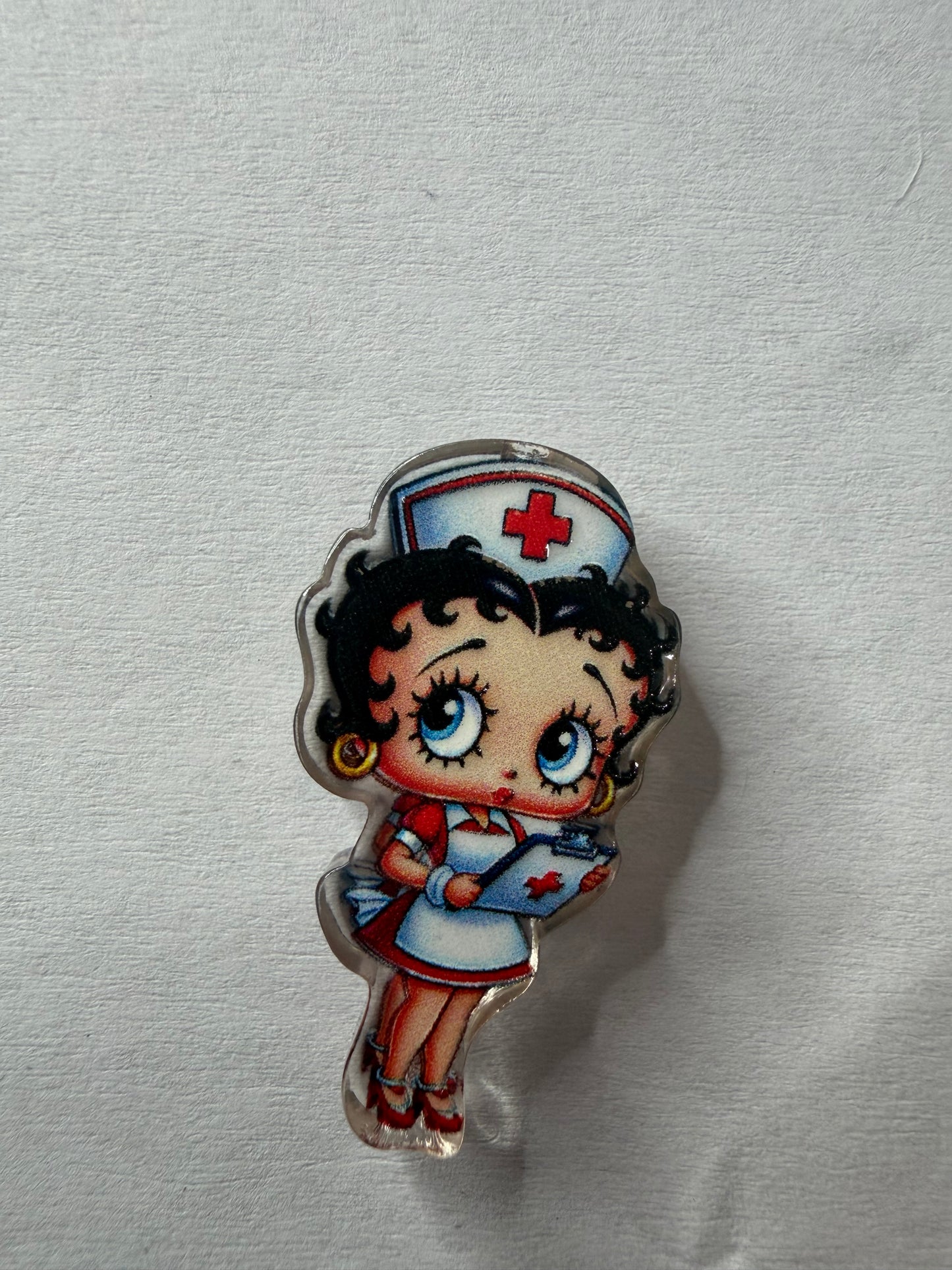 Acrylic Focal Nurse Betty