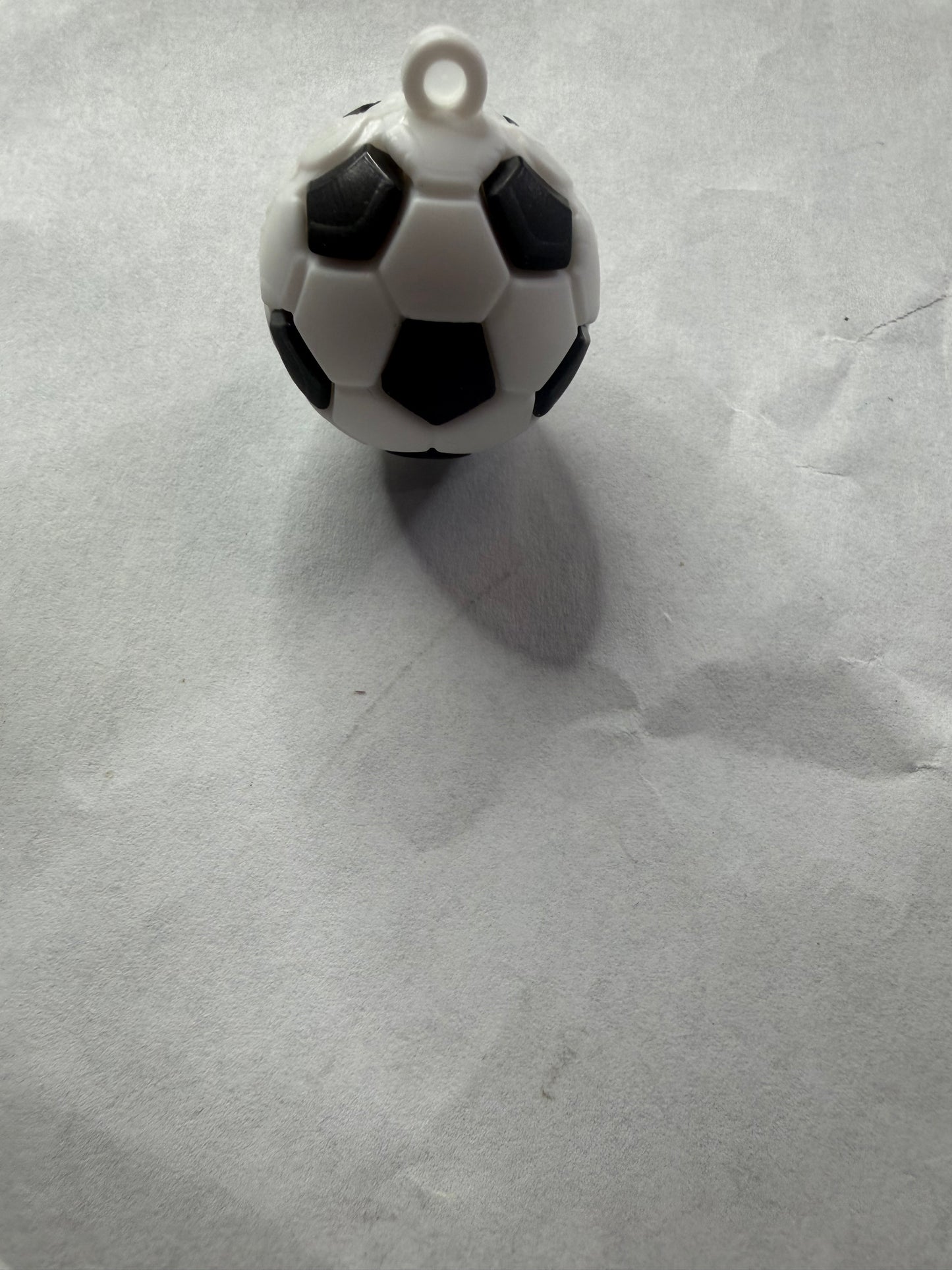 Pen topper silicone Soccer ball