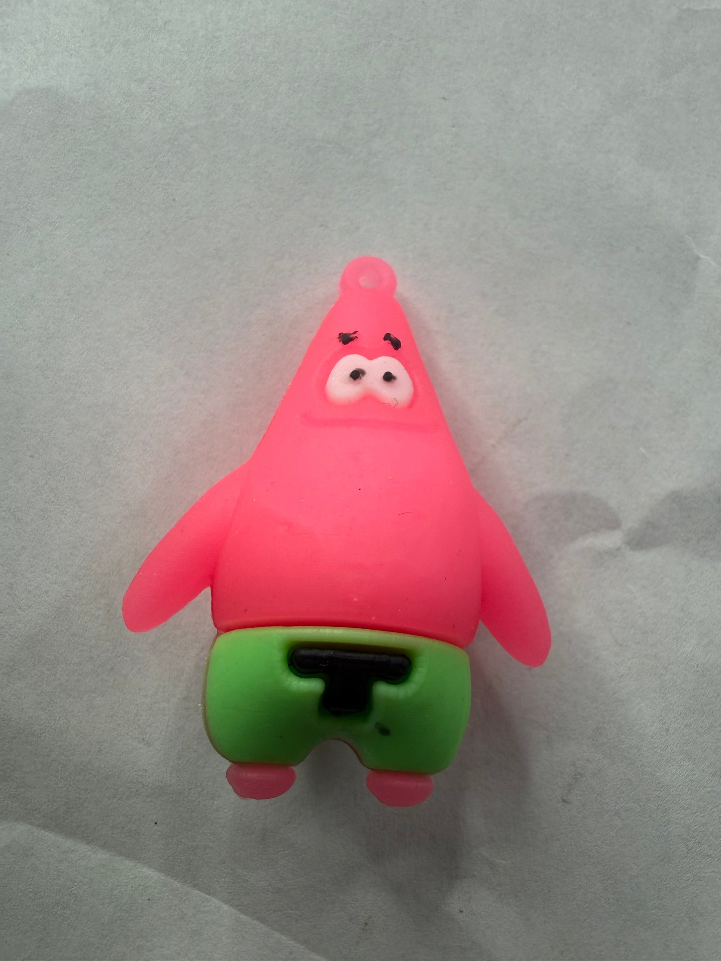 Pen topper silicone Patrick from SpongeBob