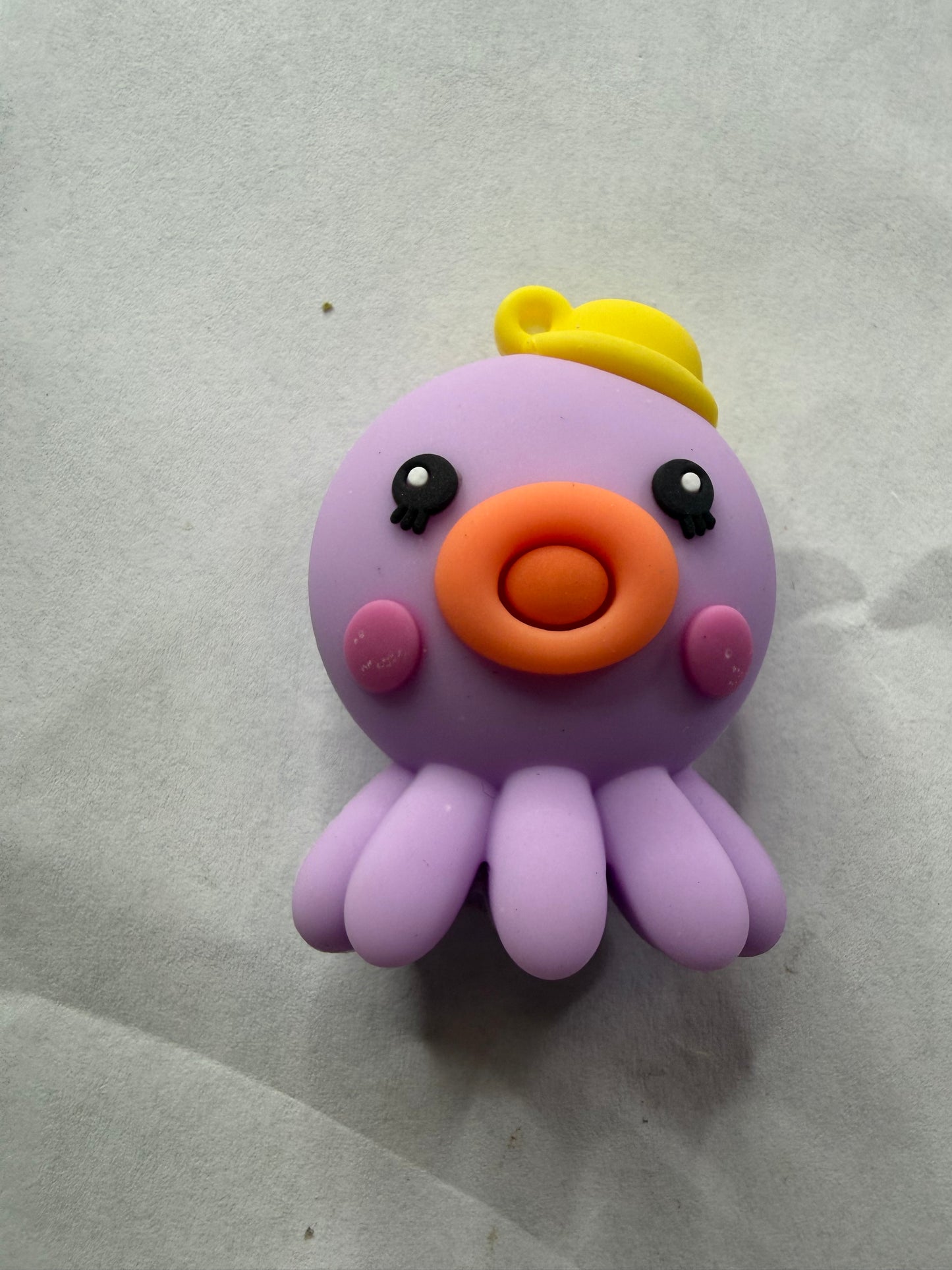 Pen topper silicone Octopus