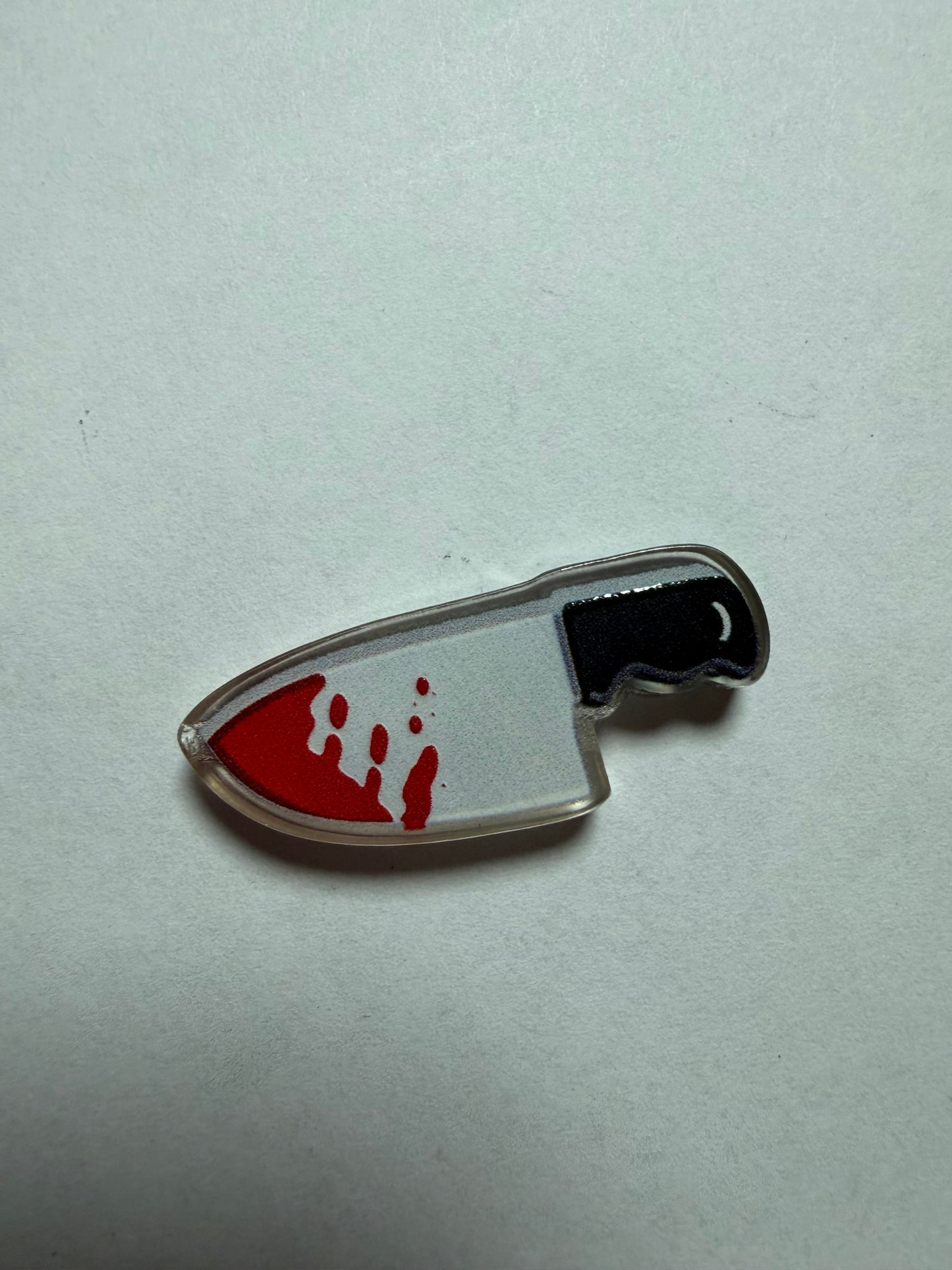 Acrylic focal Blood knife