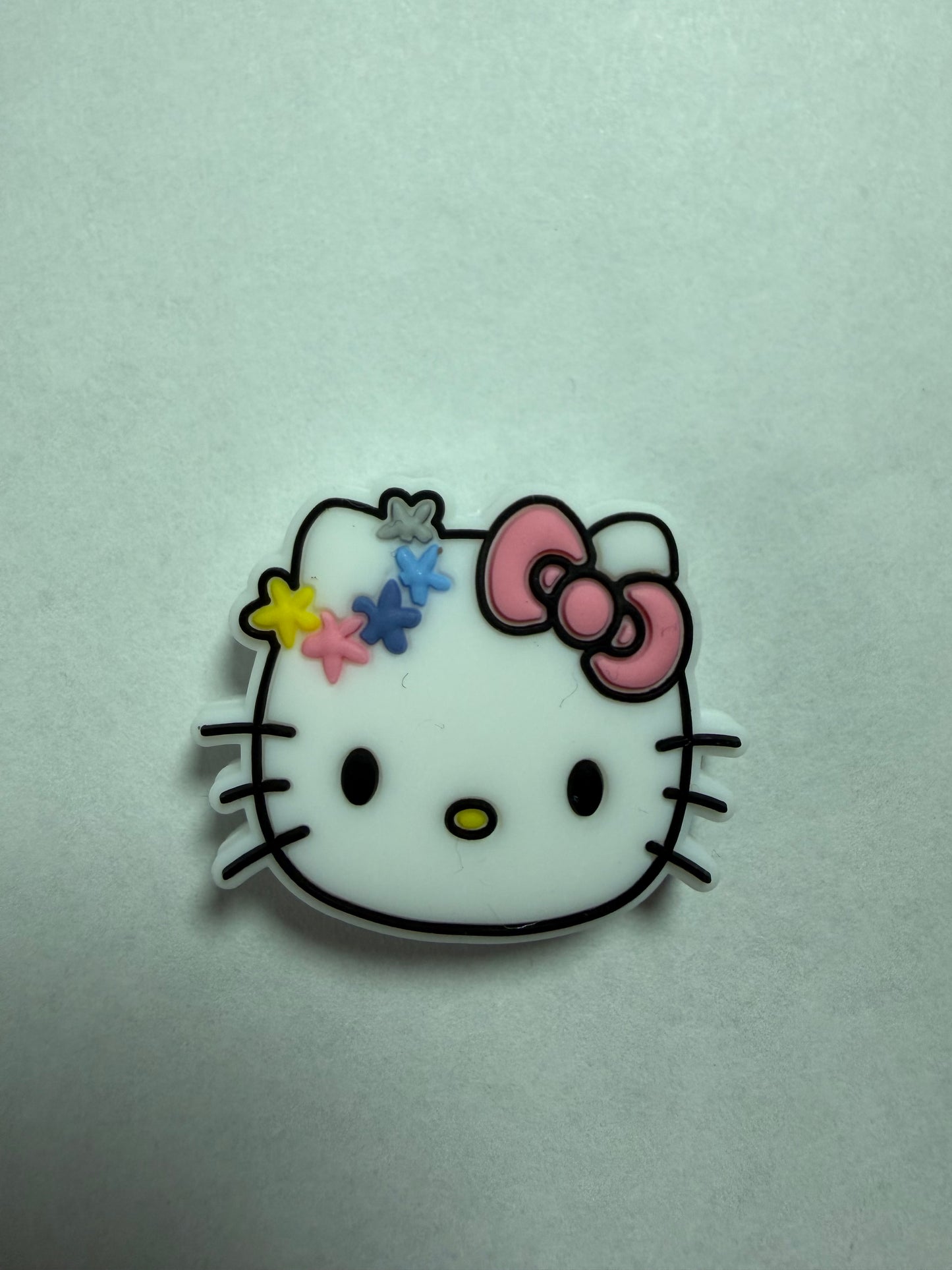 Focal 2d hk head with rainbow flowers