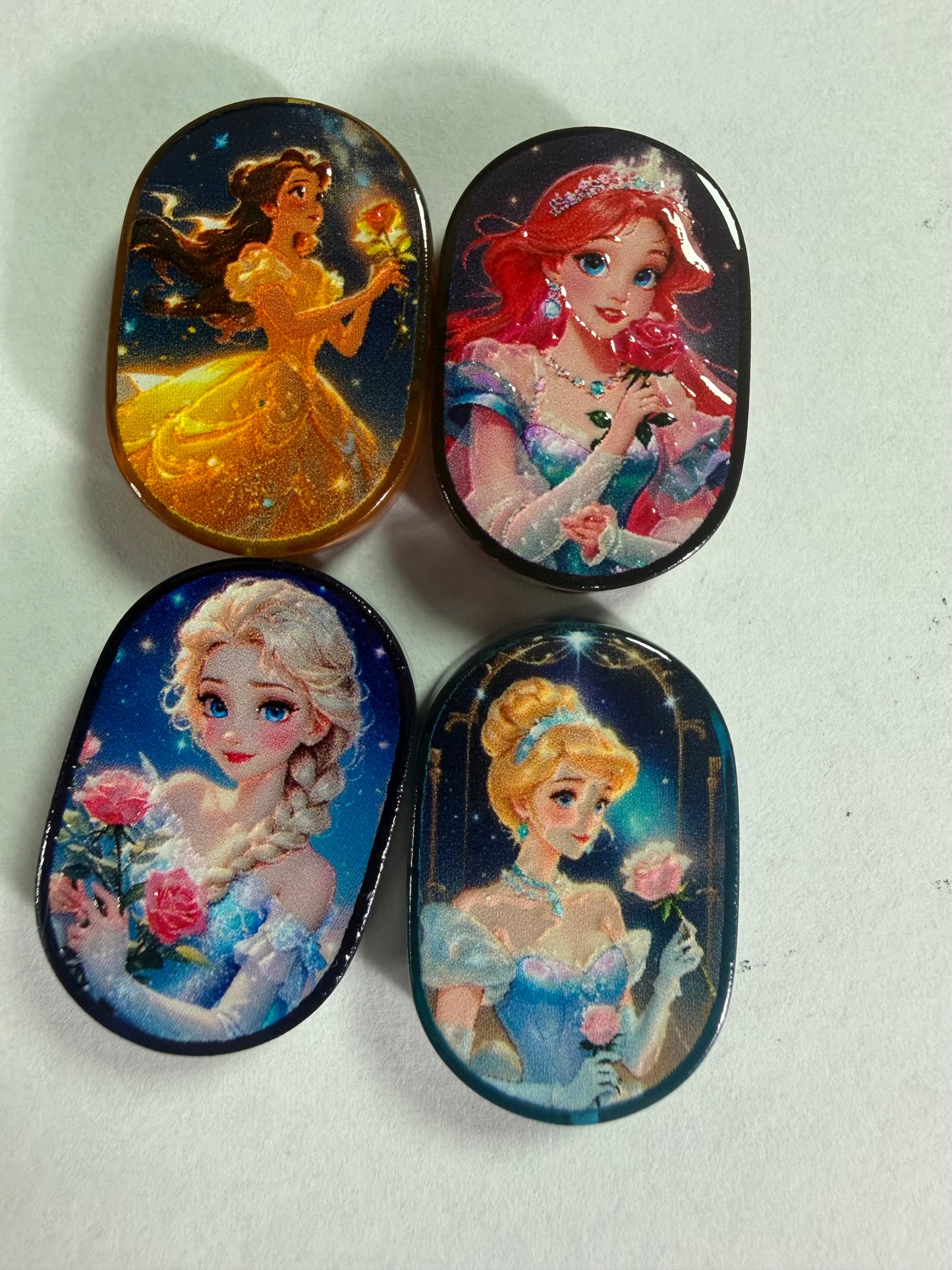 Acrylic focal Princess mystery