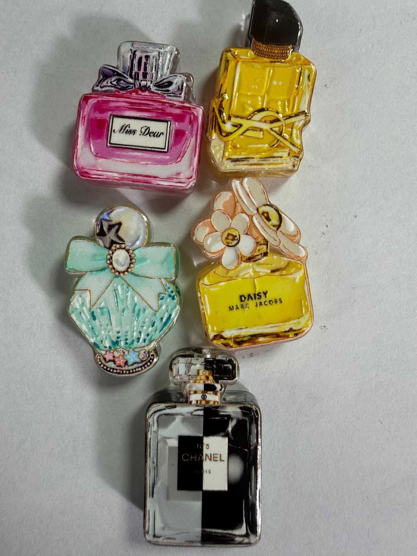Acrylic focal Designer perfume bottles mystery