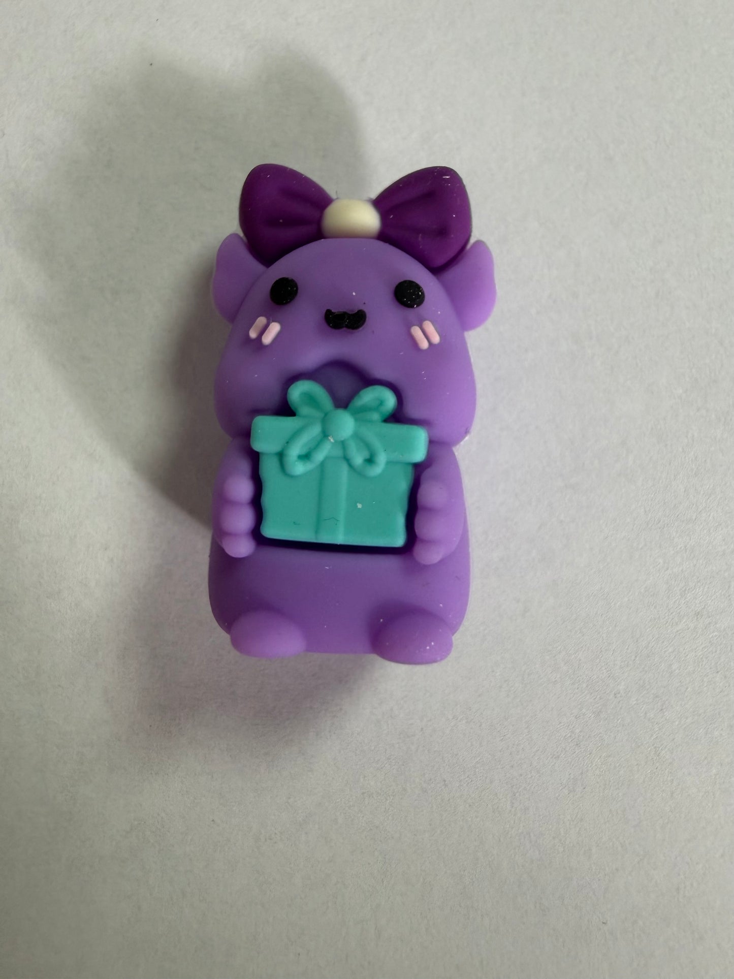 Focal 3d ding dong purple with teal present