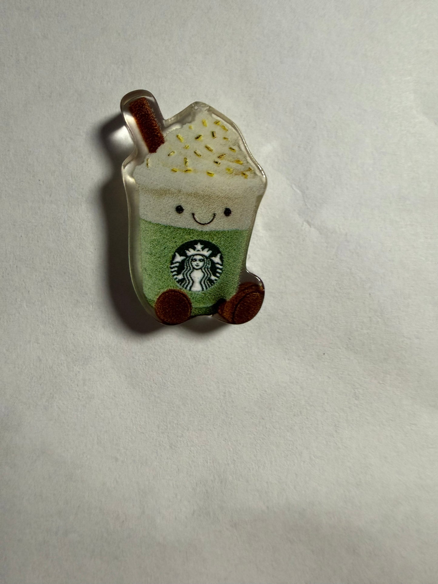 Acrylic focal Starbucks jelly cat
