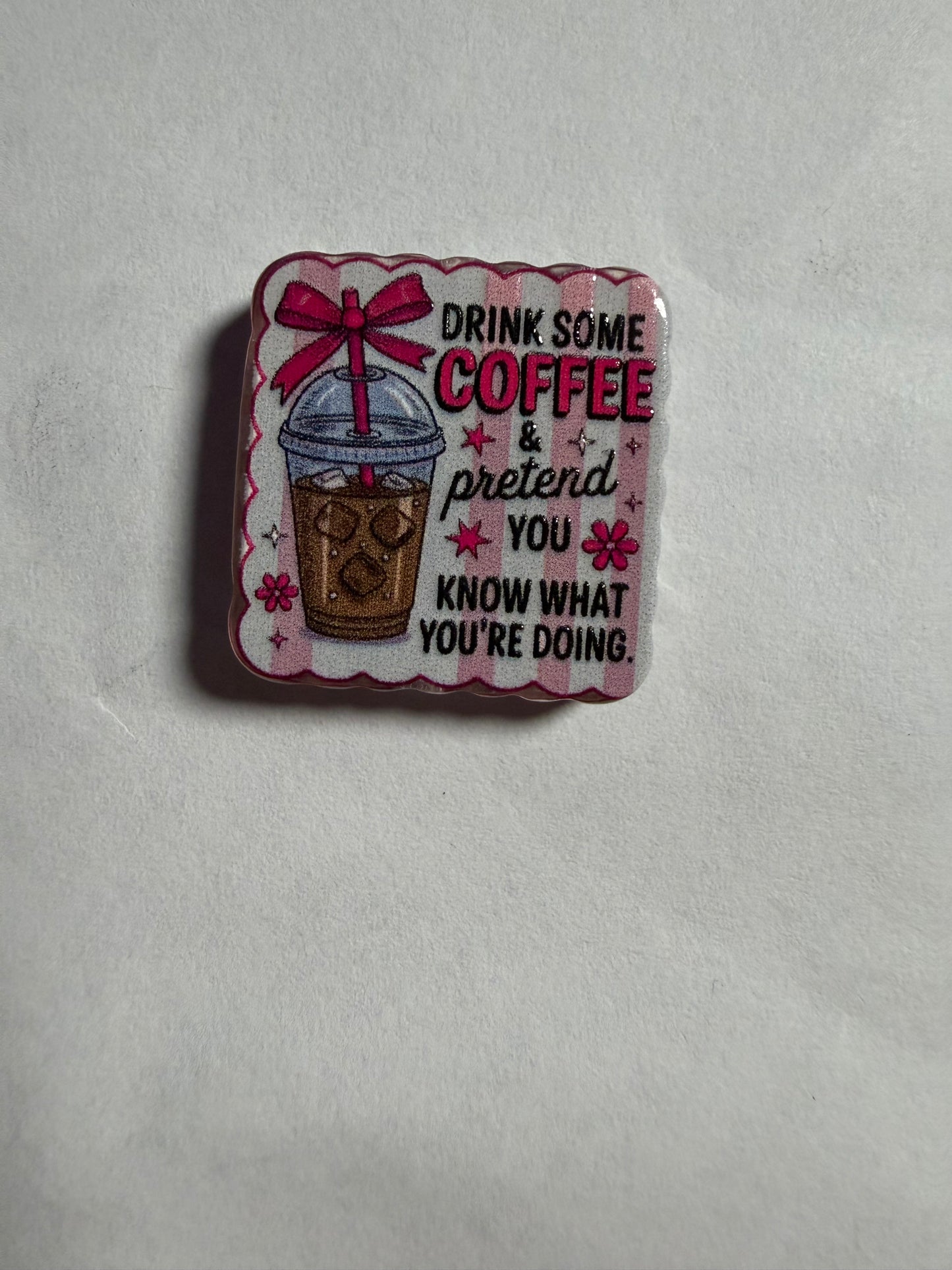 Acrylic focal drink some coffee and pretend you know what your doing