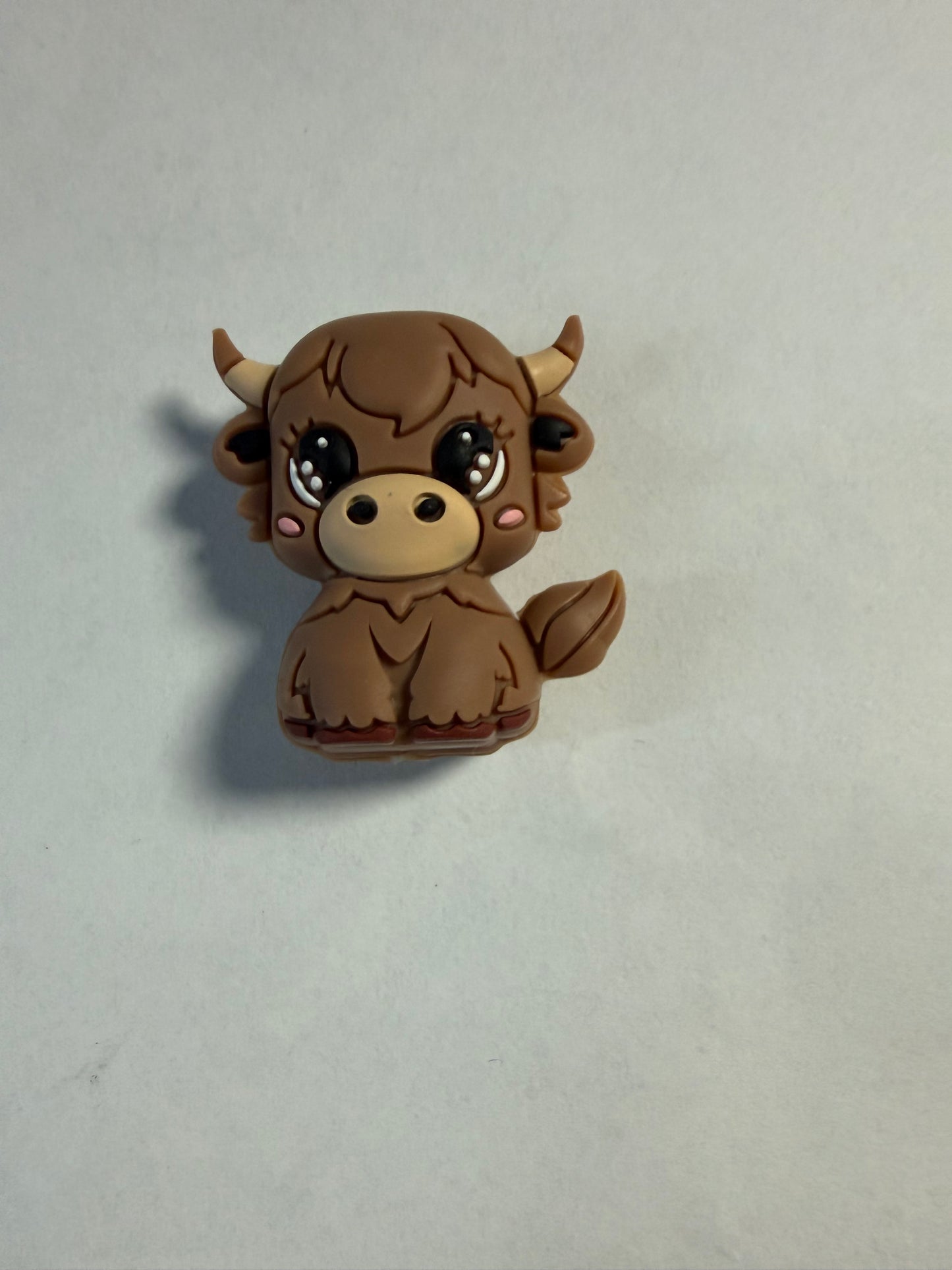 Focal 3d bigger brown highland cow