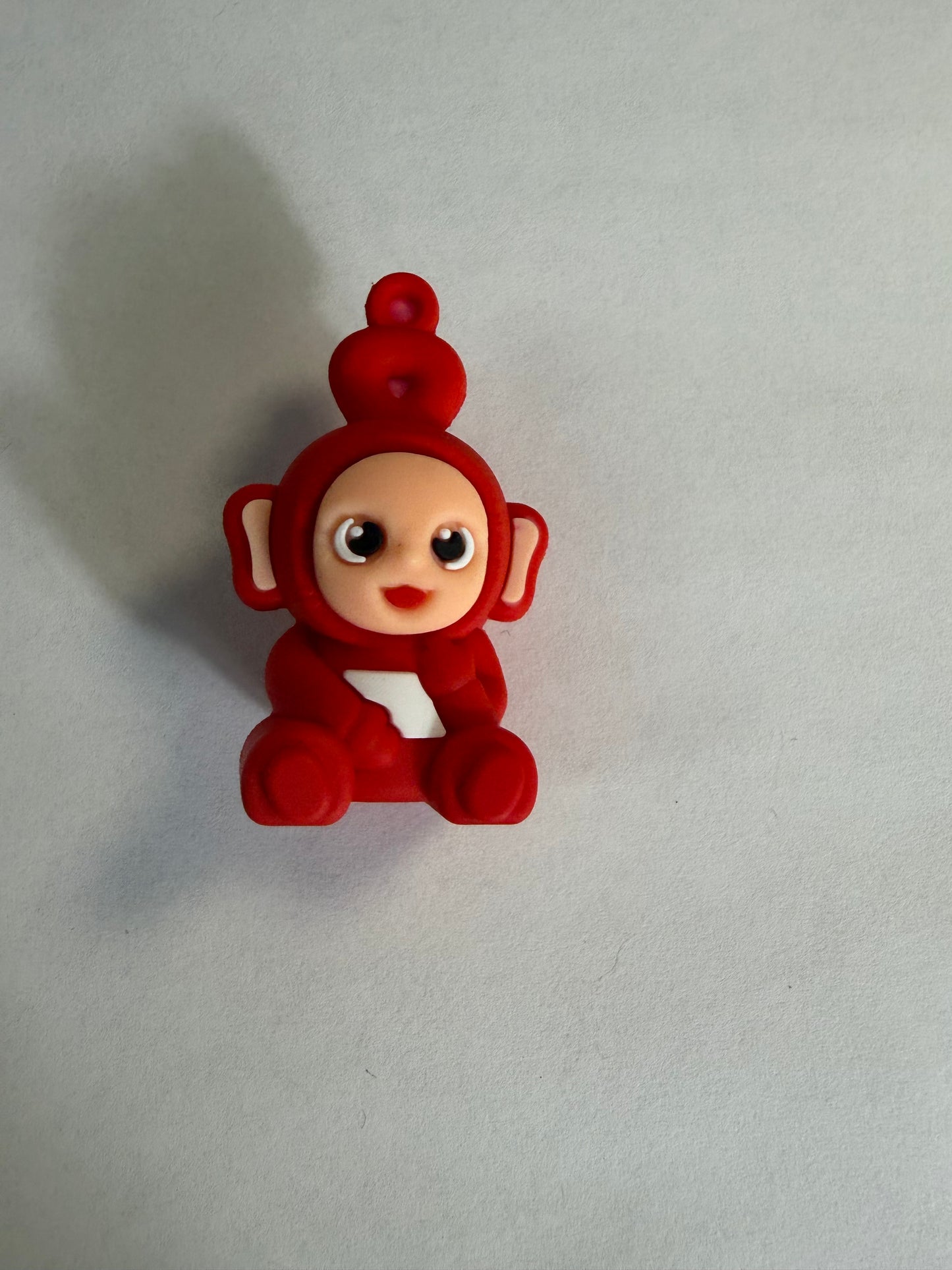 Pen topper silicone Teletubbies Red