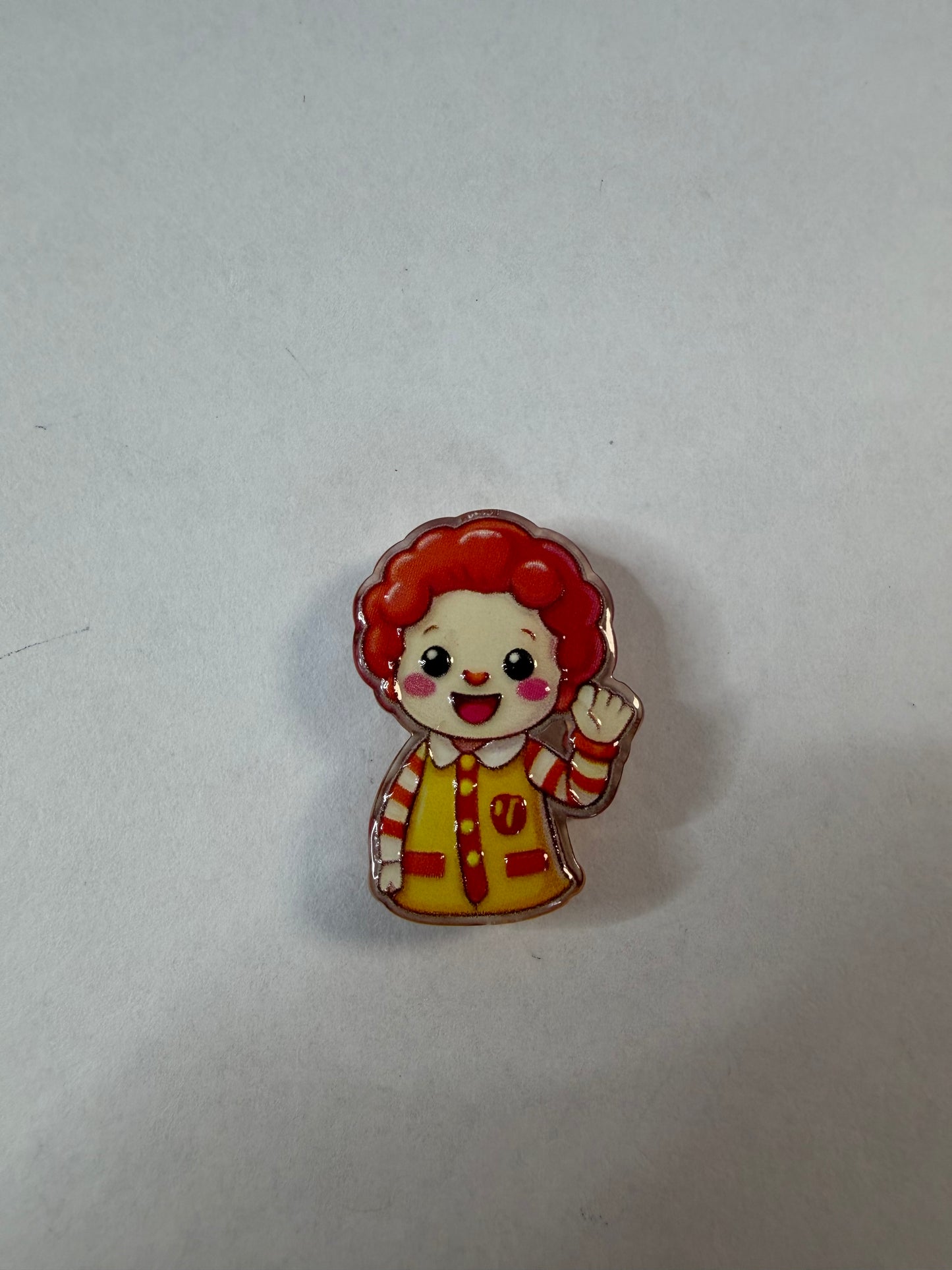 Acrylic focal McDonald’s mystery