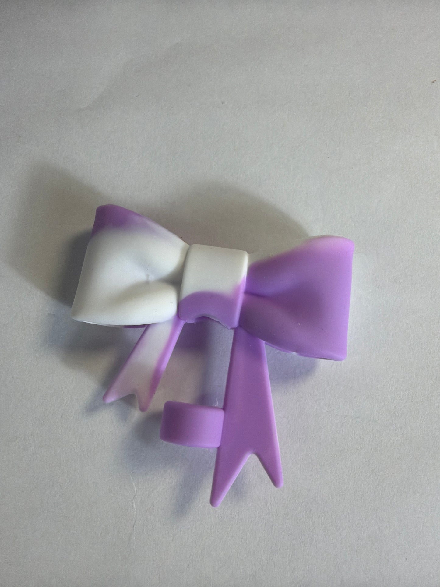Focal 3d bigger bow Light purple and white