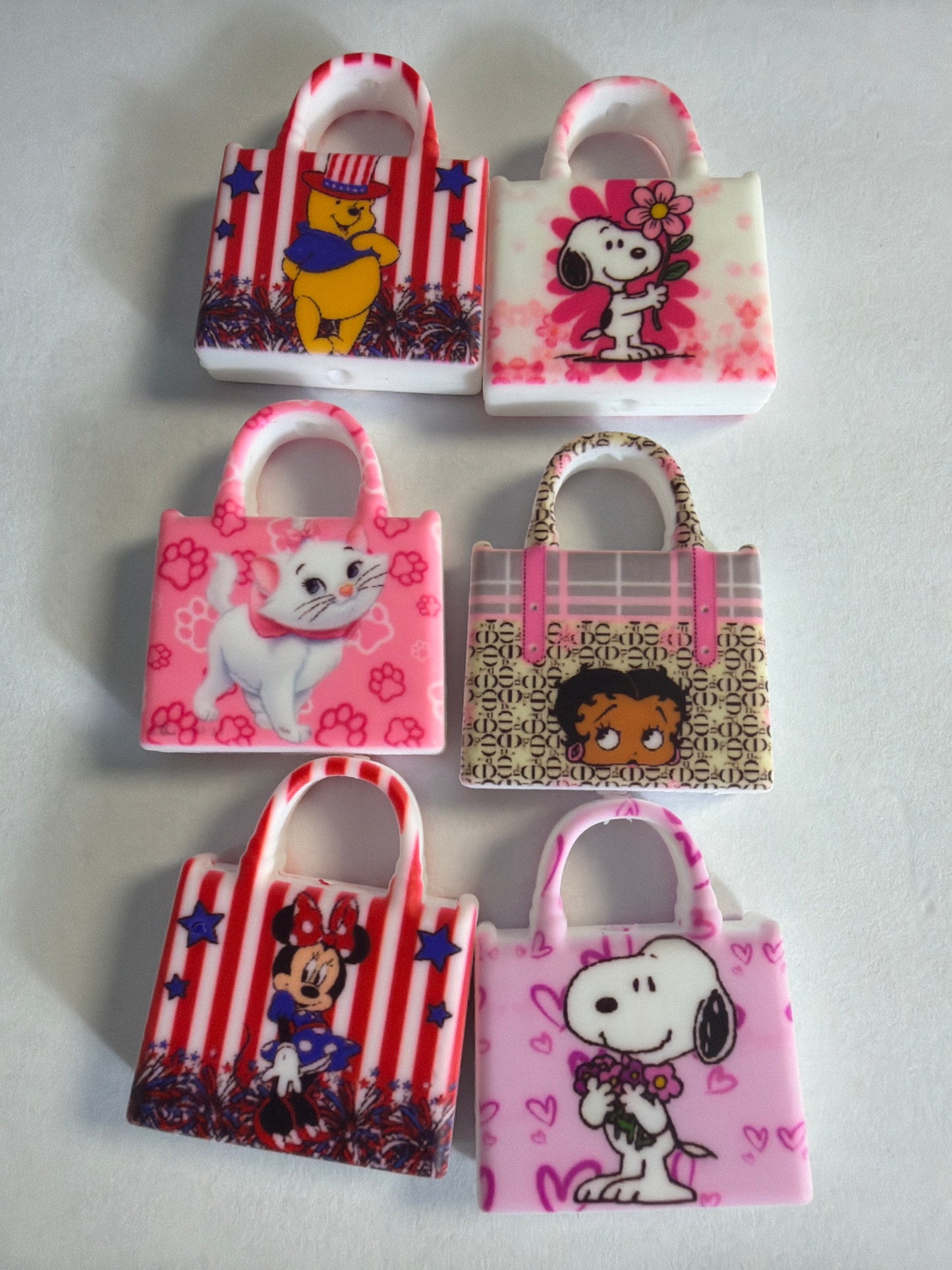 Focal 2d purse with characters mystery